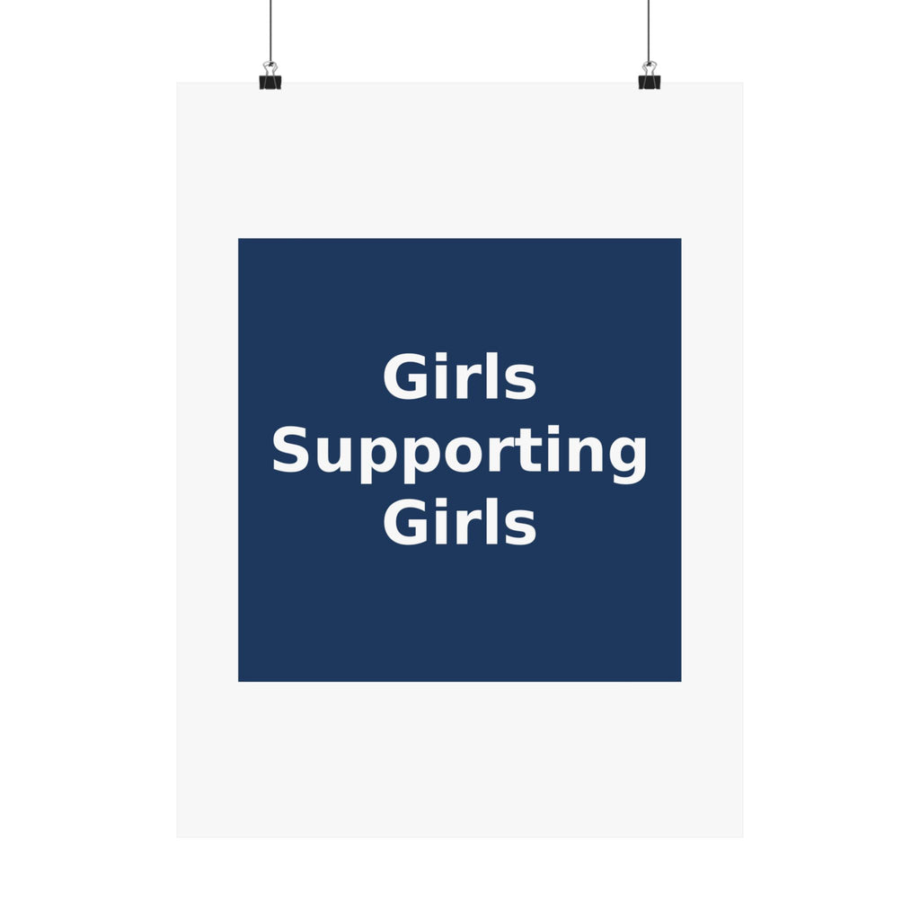 Girls Supporting Girls - KayKay Poster