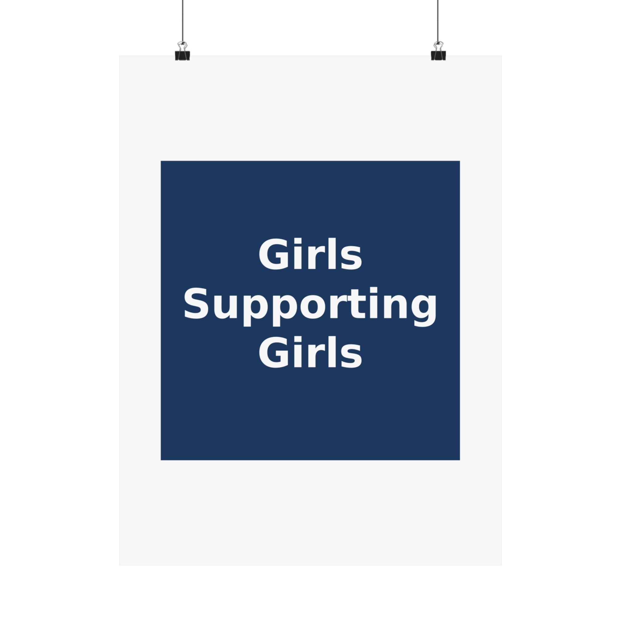 Girls Supporting Girls - KayKay Poster