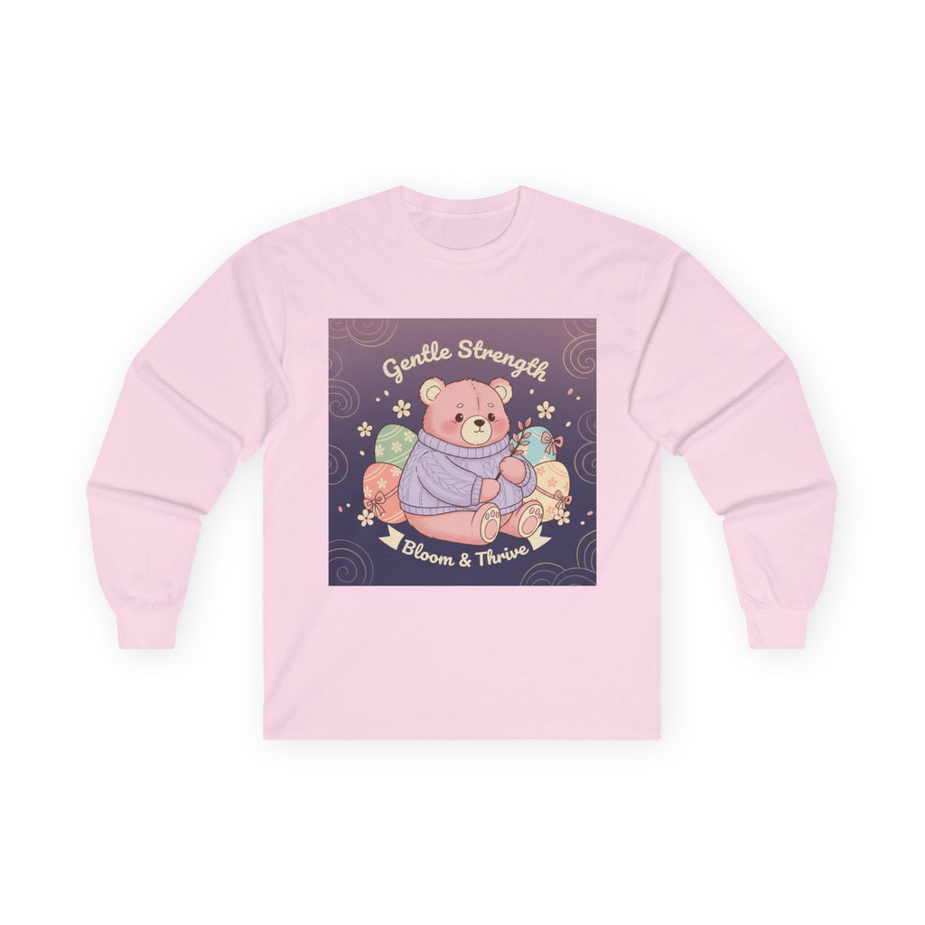 Bear Long Sleeve Tee – Gentle Strength Bloom Thrive