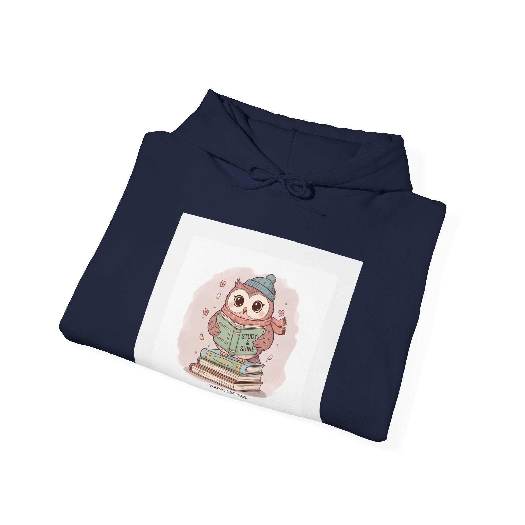 Owl Hoodie – Bloom at Your Own Pace
