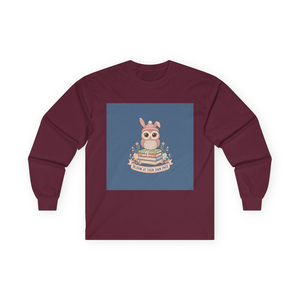 Bunny Long Sleeve Tee – Bloom at Your Own Pace