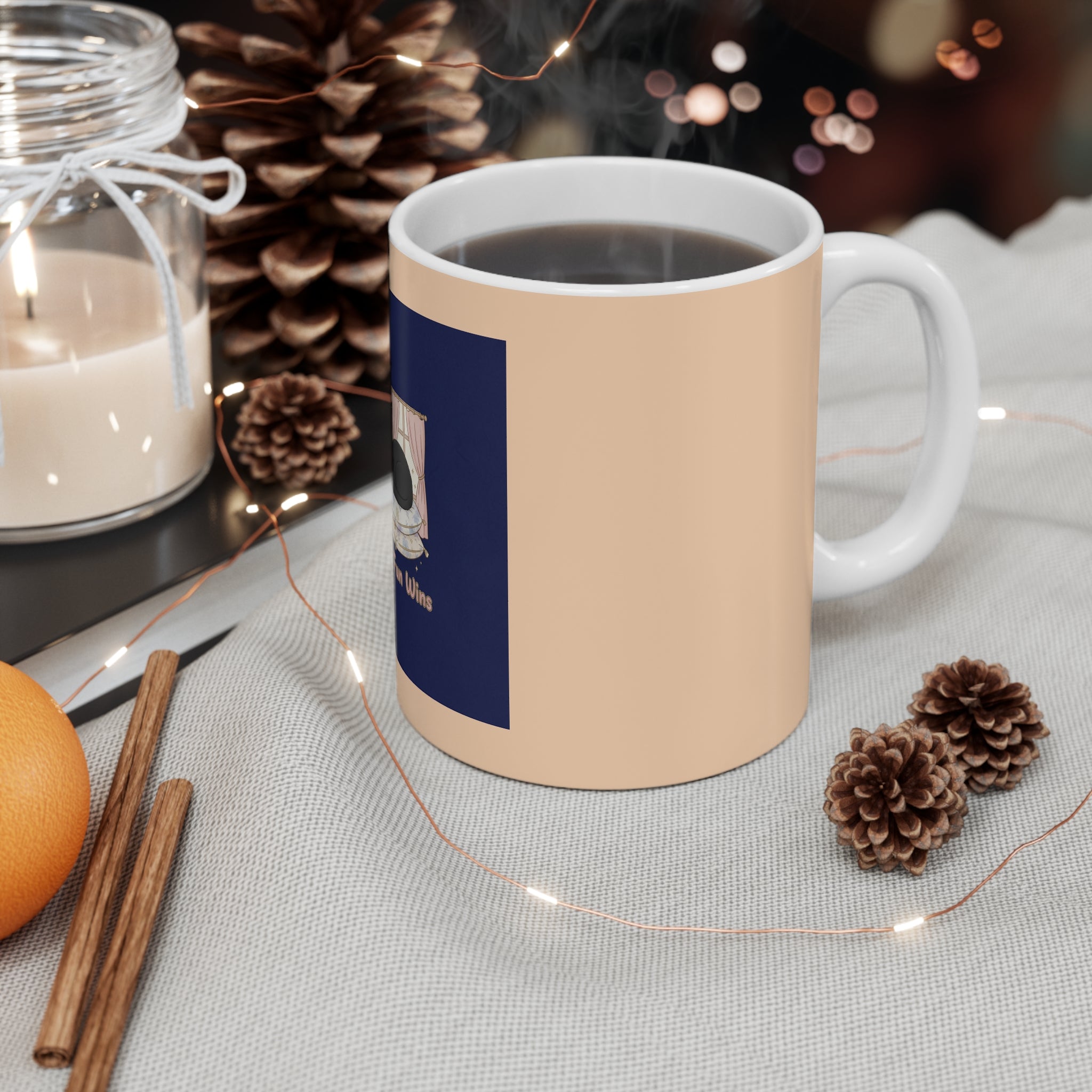 Black Cat Mug 11oz – Most Fun Wins