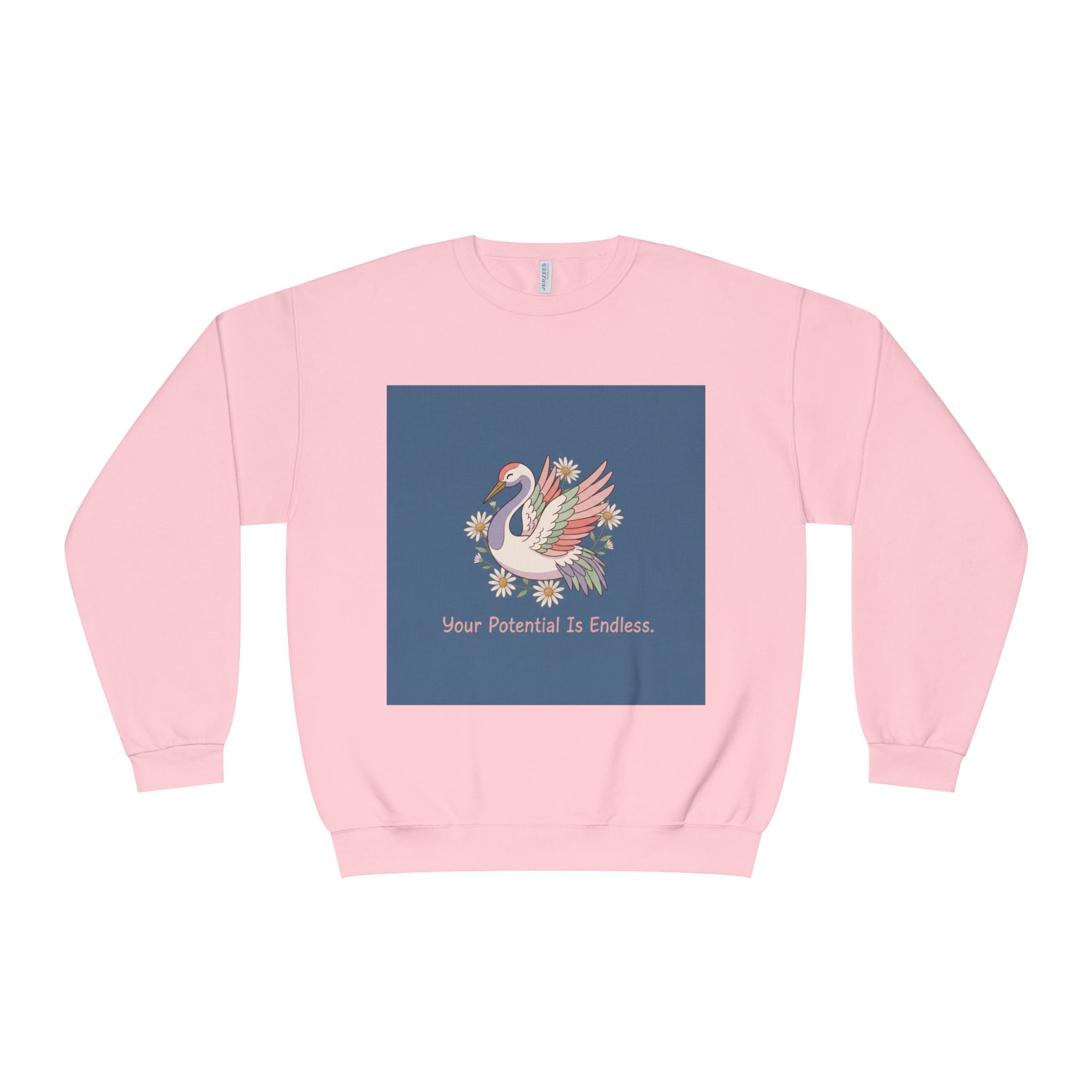 Crane Crewneck Sweatshirt – Your Potential is Endless