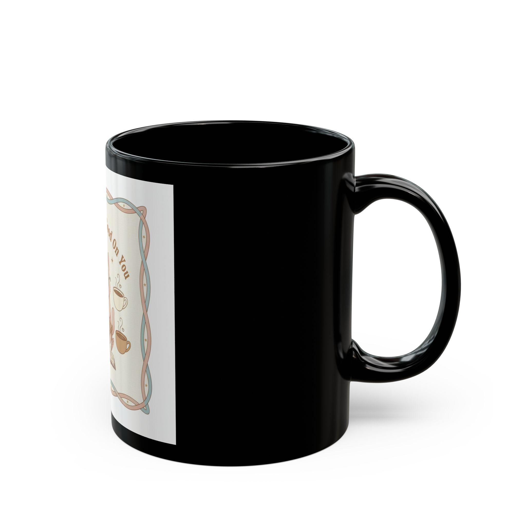 Success Looks Good On You Cat Black Mug 11oz