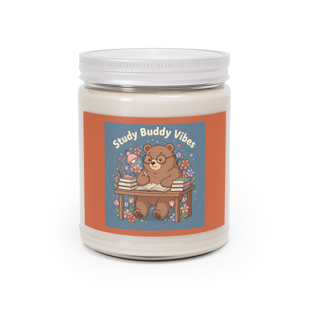 Bear Scented Candle – Study Buddy Vibes