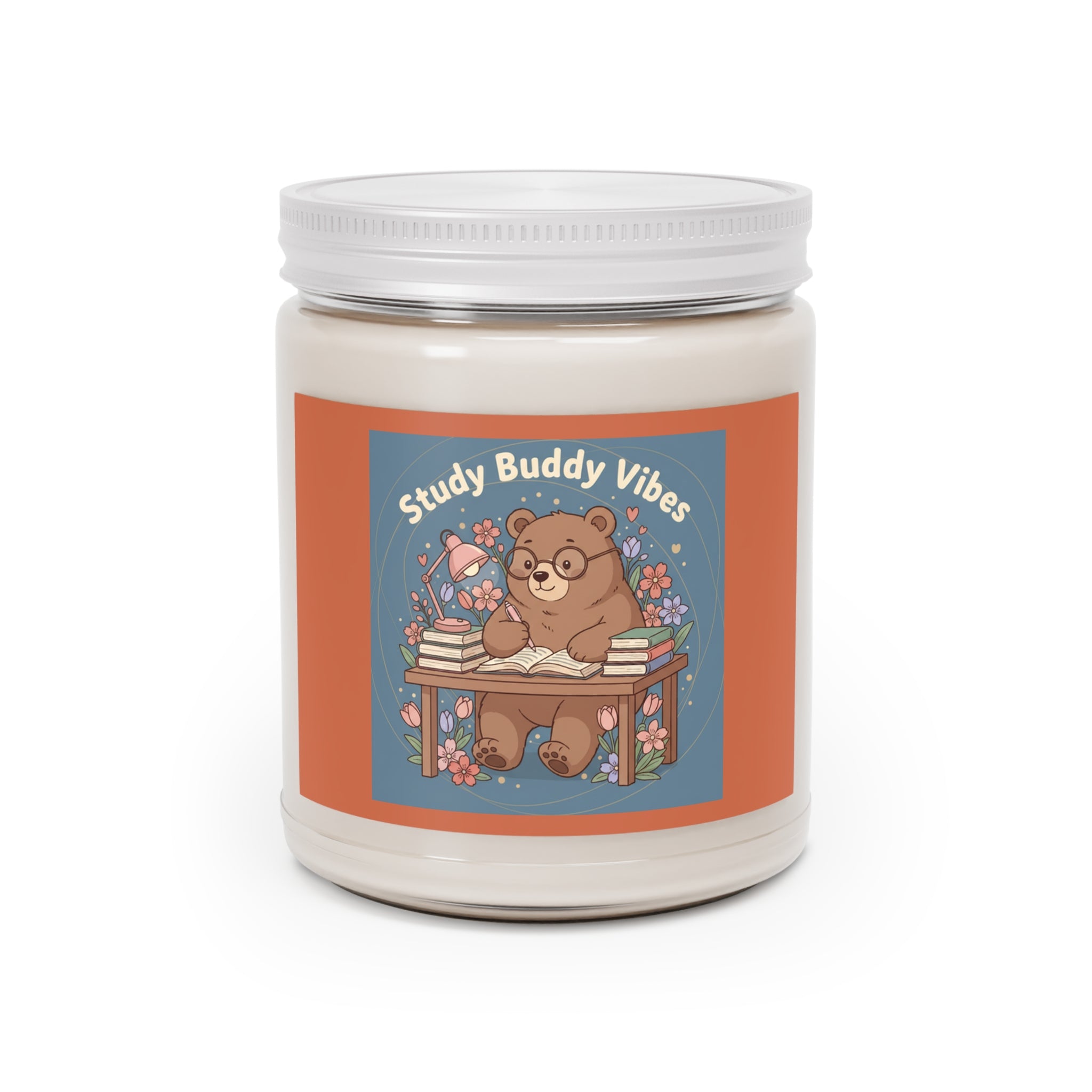 Bear Scented Candle – Study Buddy Vibes