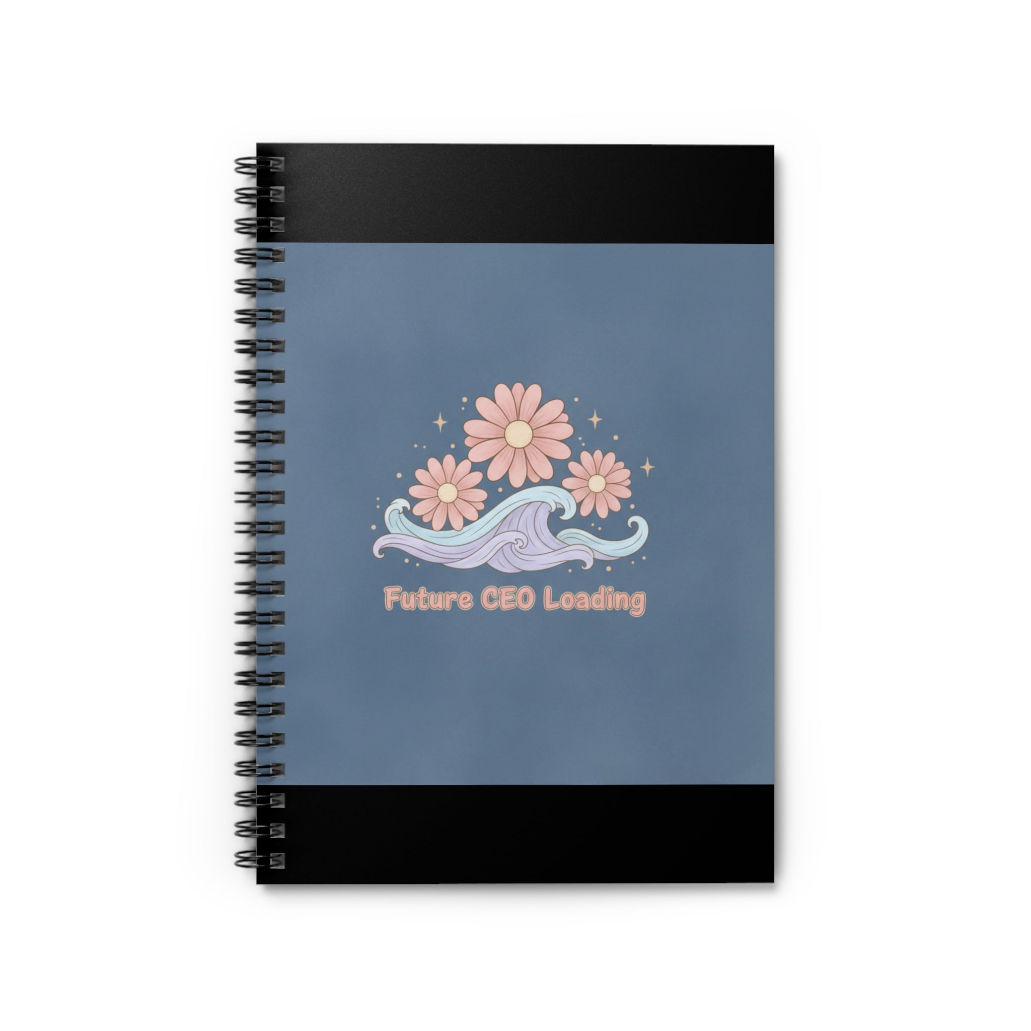 Daisies And Gentle Waves Spiral Notebook – Future Ceo Loading