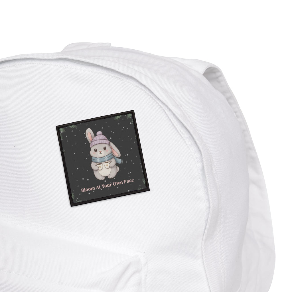 Bunny Iron-On Patch – Bloom at Your Own Pace