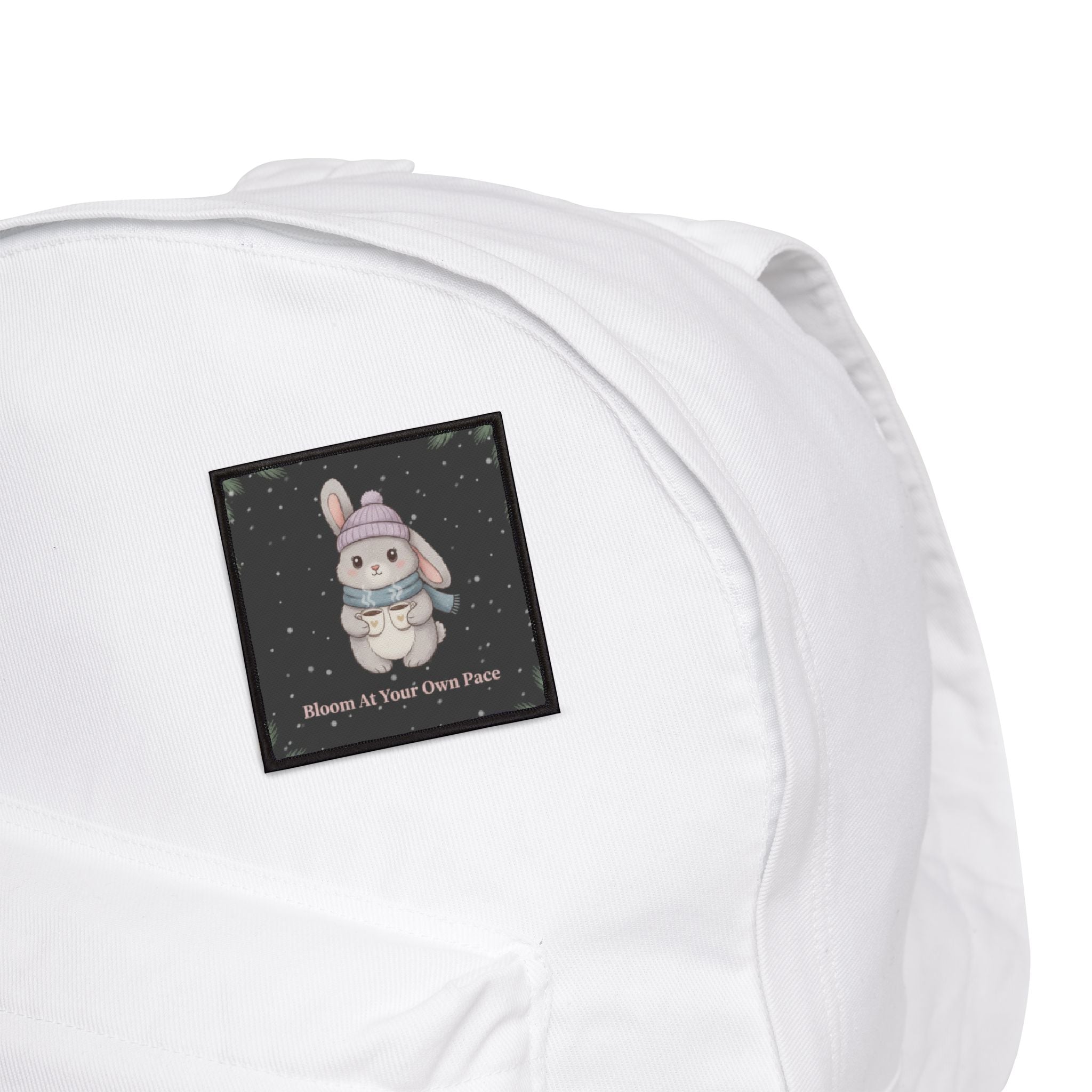 Bunny Iron-On Patch – Bloom at Your Own Pace