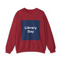 "Library Day" Black Cat Crewneck | College Girl Gift | Fashion | KayKay Classics