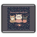Cats With Glasses Mouse Pad – Success Looks Good on You