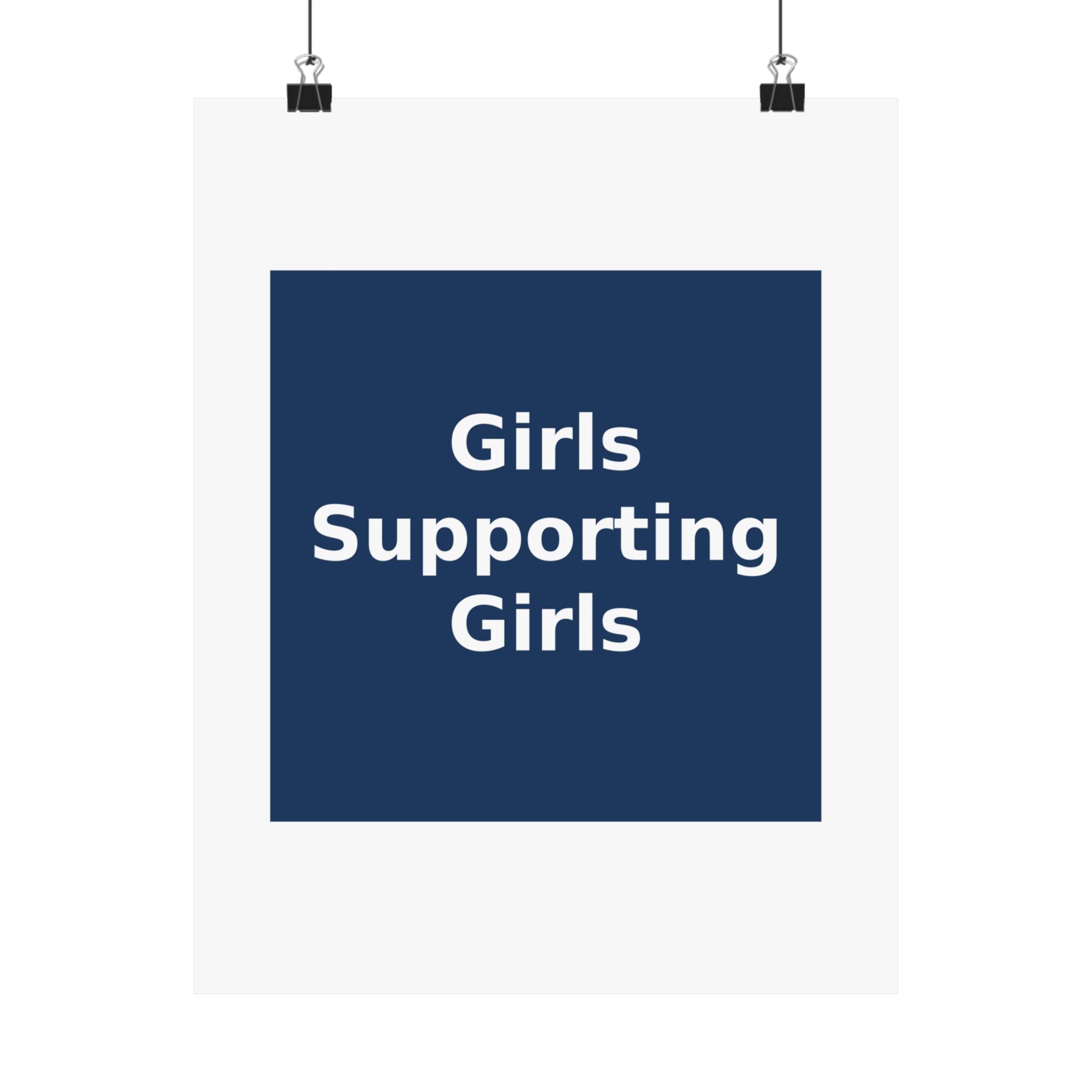 Girls Supporting Girls - KayKay Poster