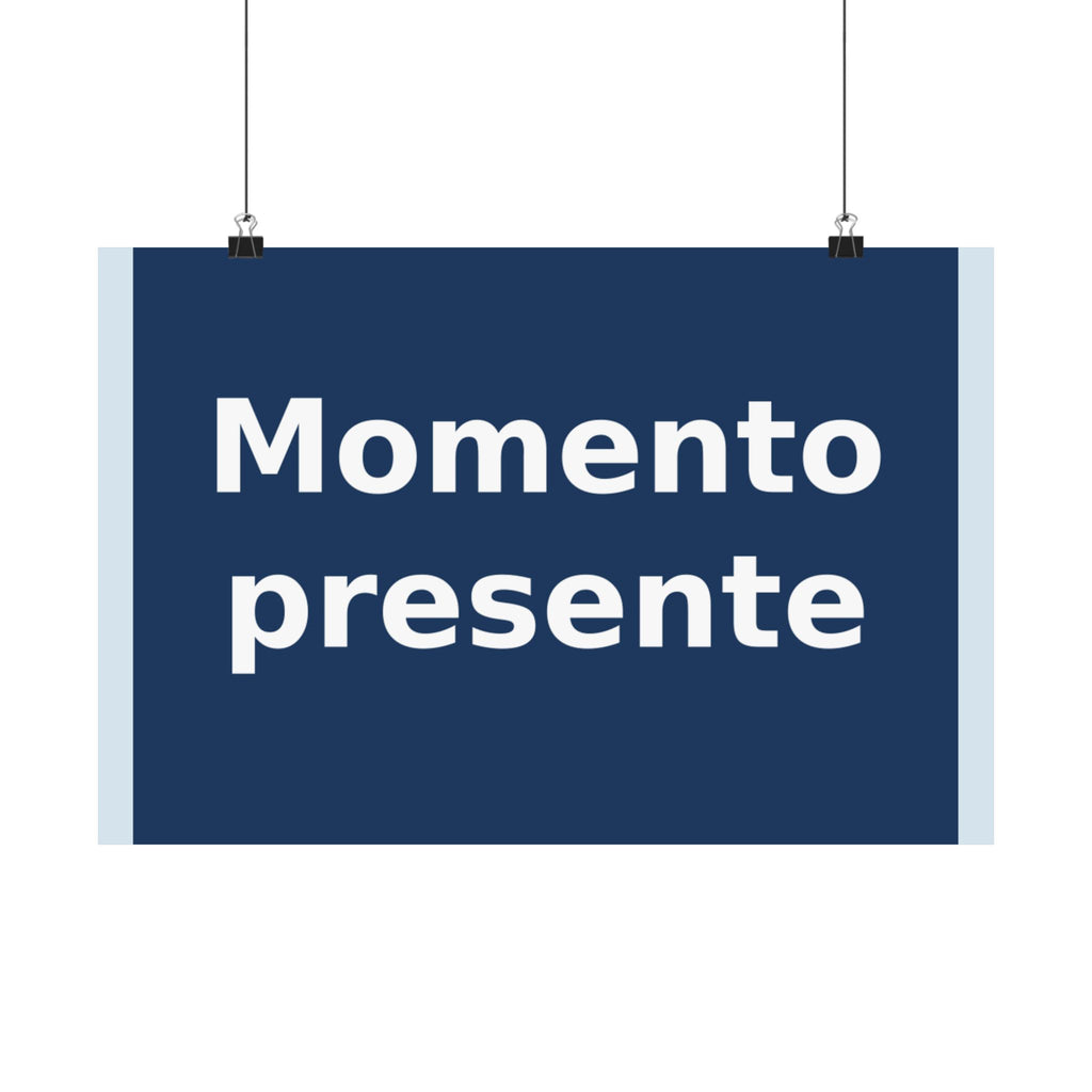 "Momento presente" Black Cat Poster | College Girl Gift | Fashion | KayKay Classics