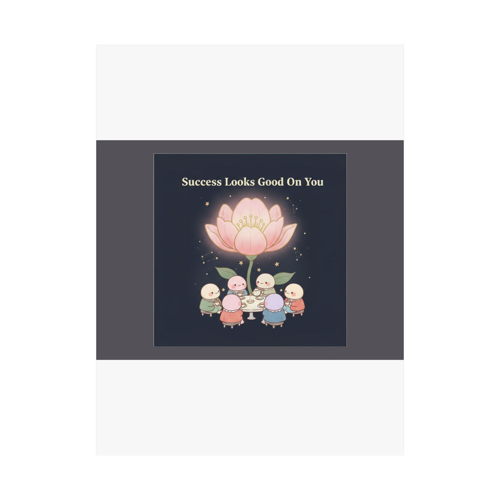 Tiny Chibi Creatures Poster – Success Looks Good on You