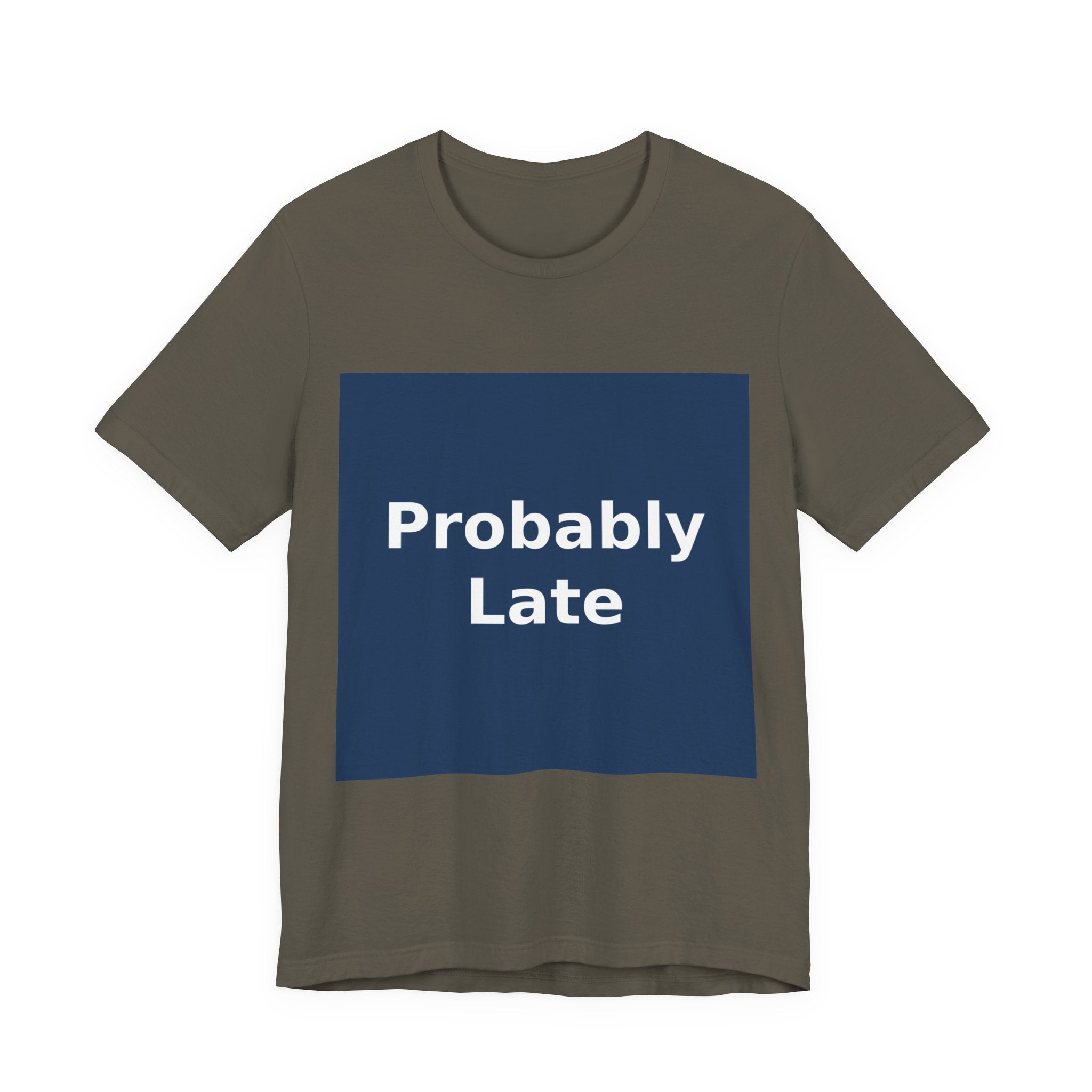 "Probably Late" Black Cat Women Tee | College Girl Gift | Fashion | KayKay Classics