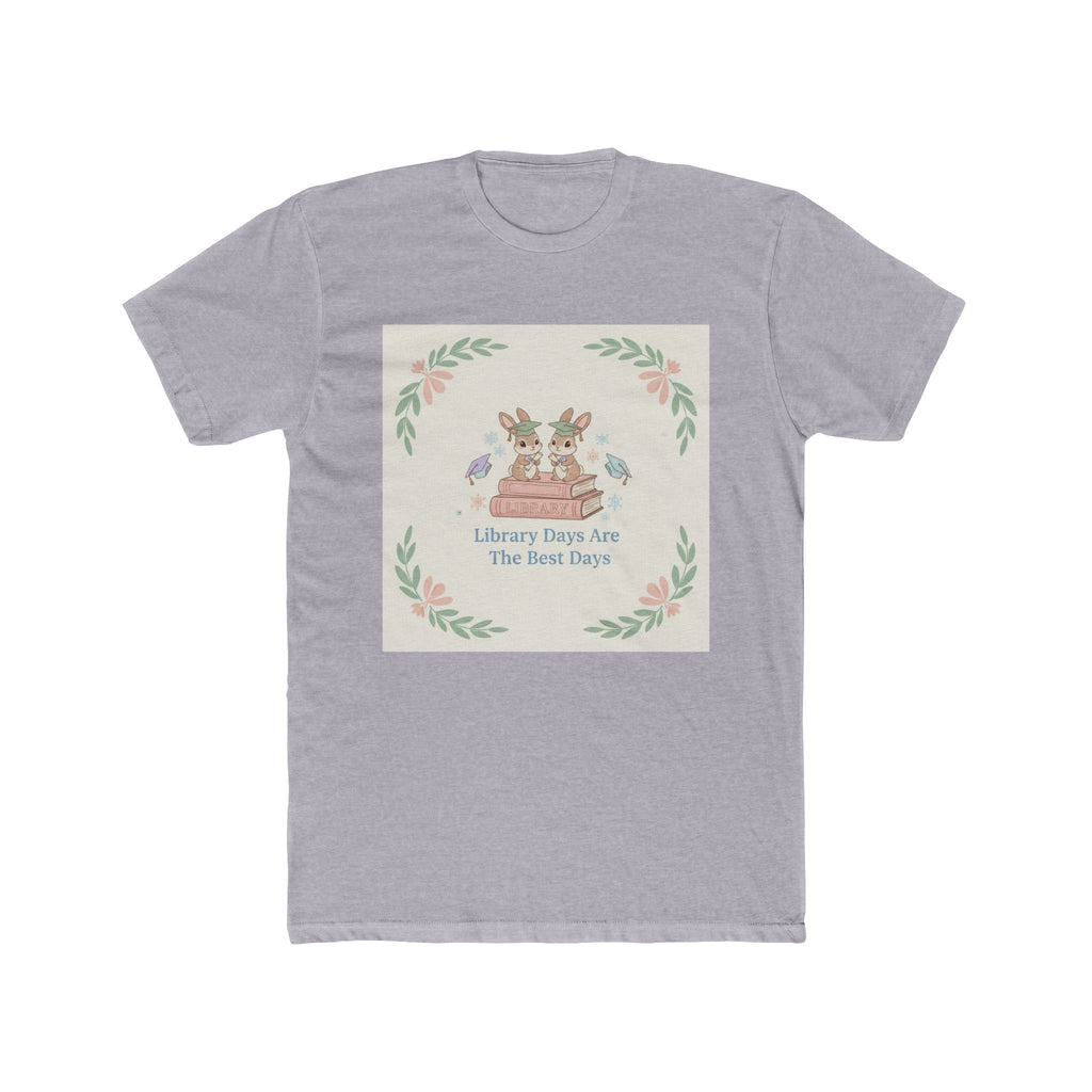 Library Days Are The Best Days Rabbits Unisex Tee