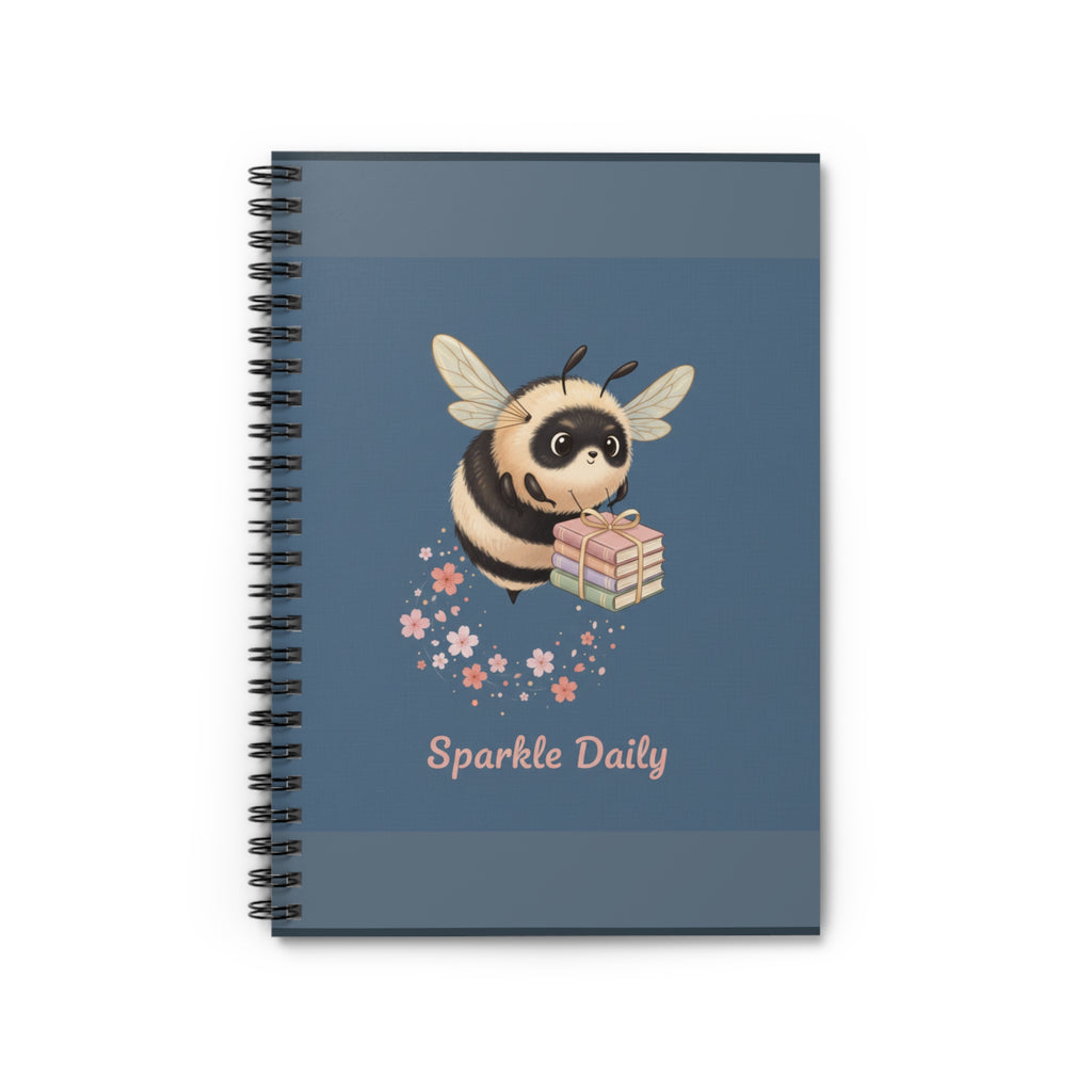 Bee Spiral Notebook – Sparkle Daily