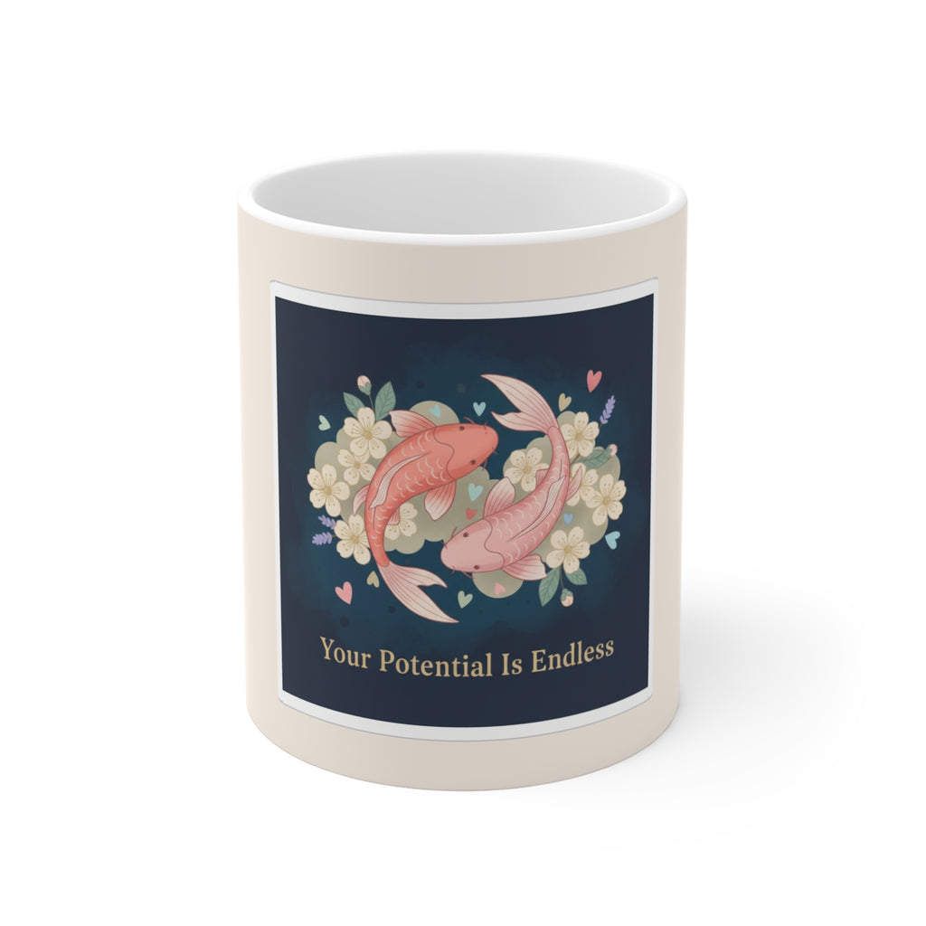 Koi Mug 11oz – Your Potential is Endless