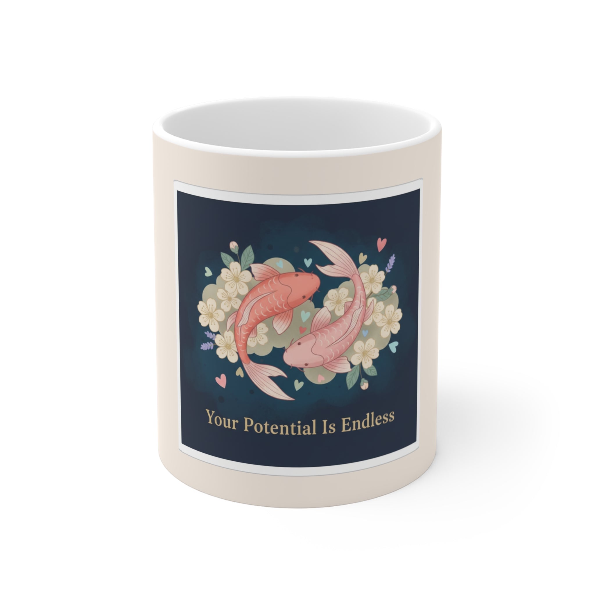 Koi Mug 11oz – Your Potential is Endless