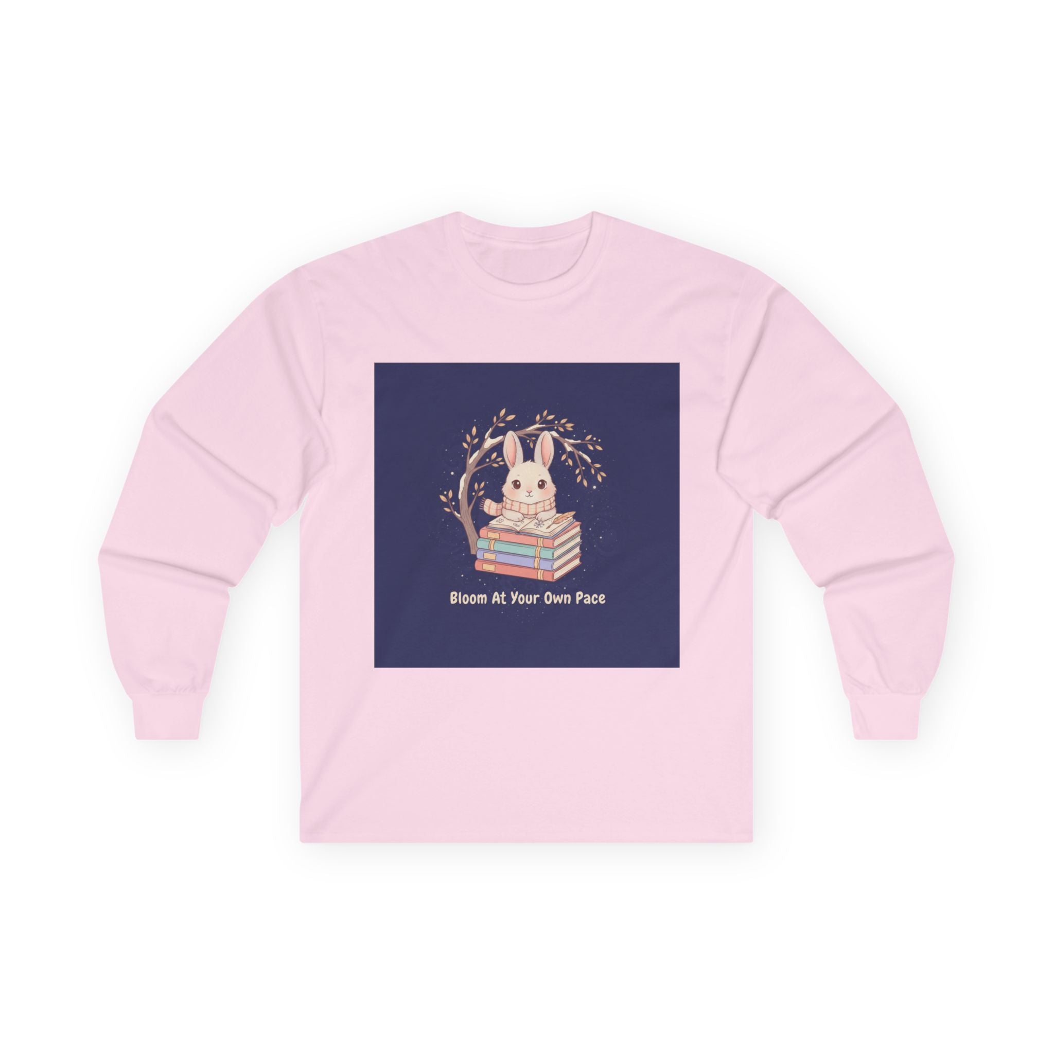Rabbit Long Sleeve Tee – Bloom at Your Own Pace