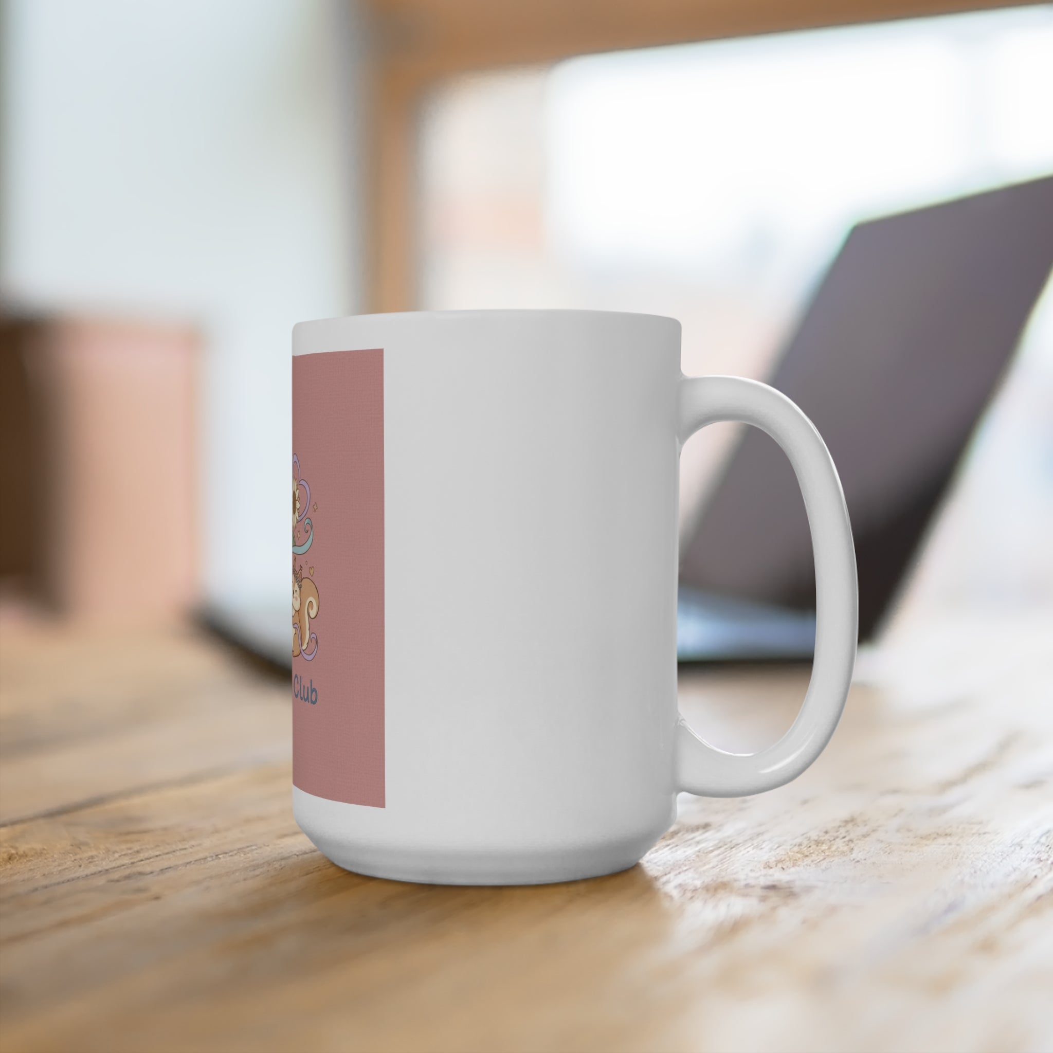 Smart Girls Club Squirrel Mug 15oz