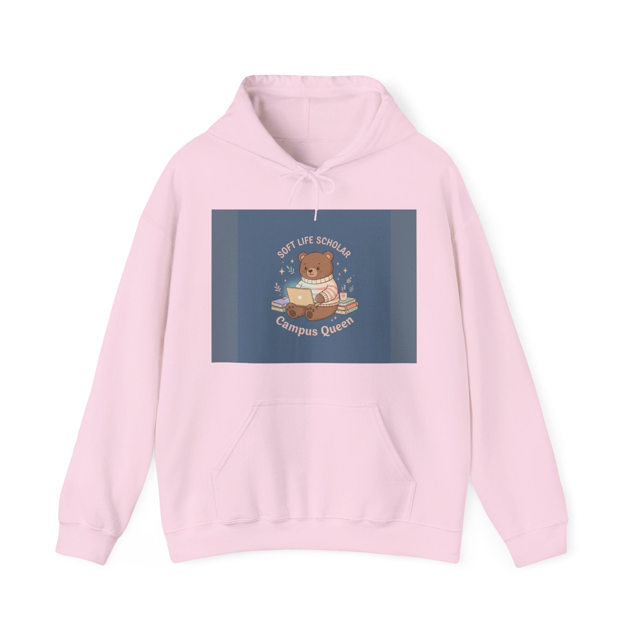 Bear Hoodie – Soft Life Scholar Campus Queen
