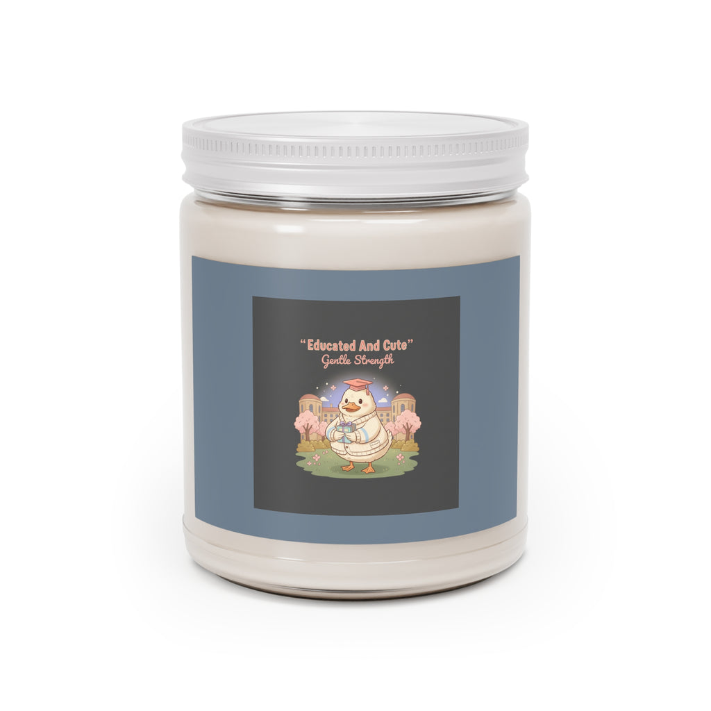 Duck In A Cardigan Scented Candle – Educated and Cute Gentle Strength