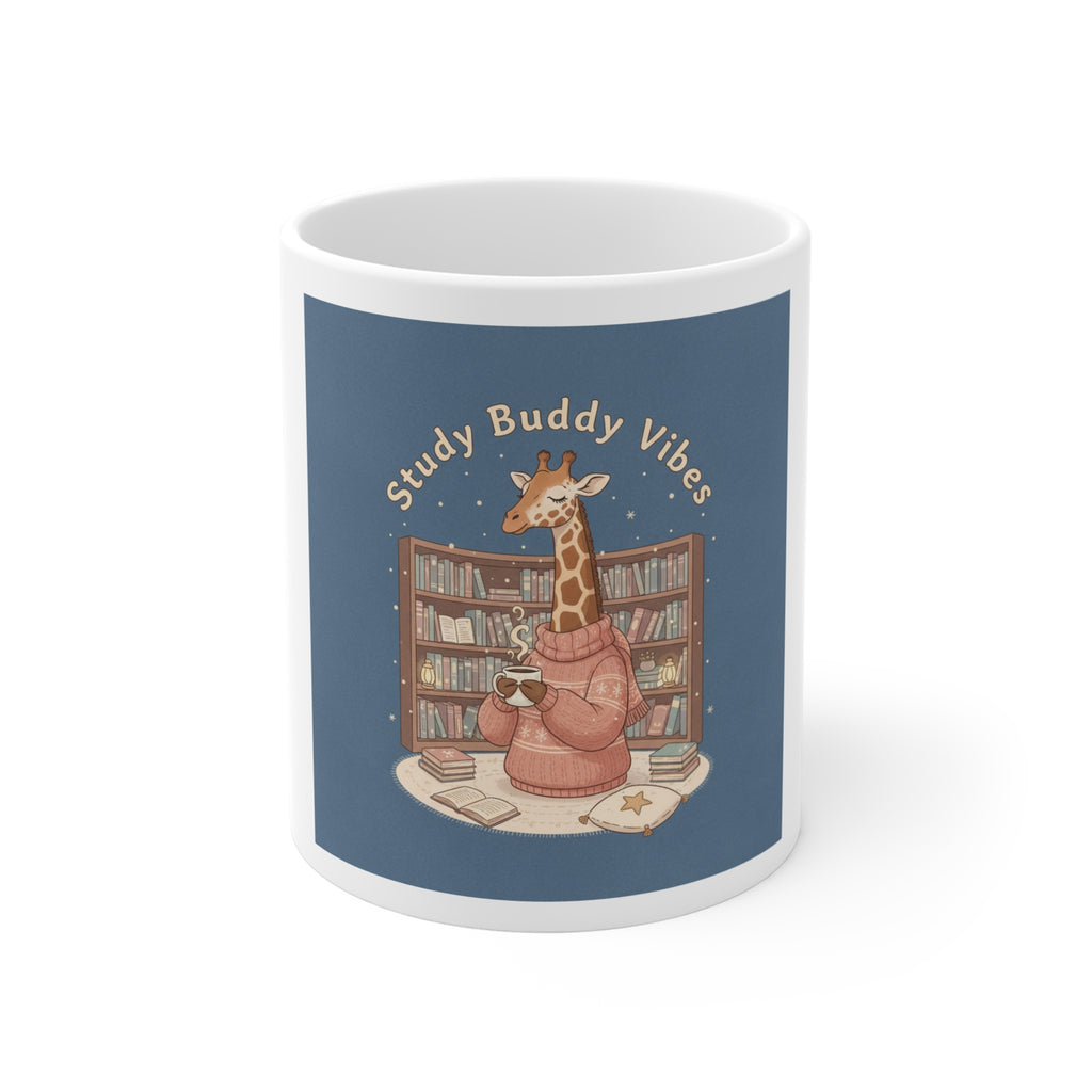 Bunny Mug 11oz – Study Buddy Vibes
