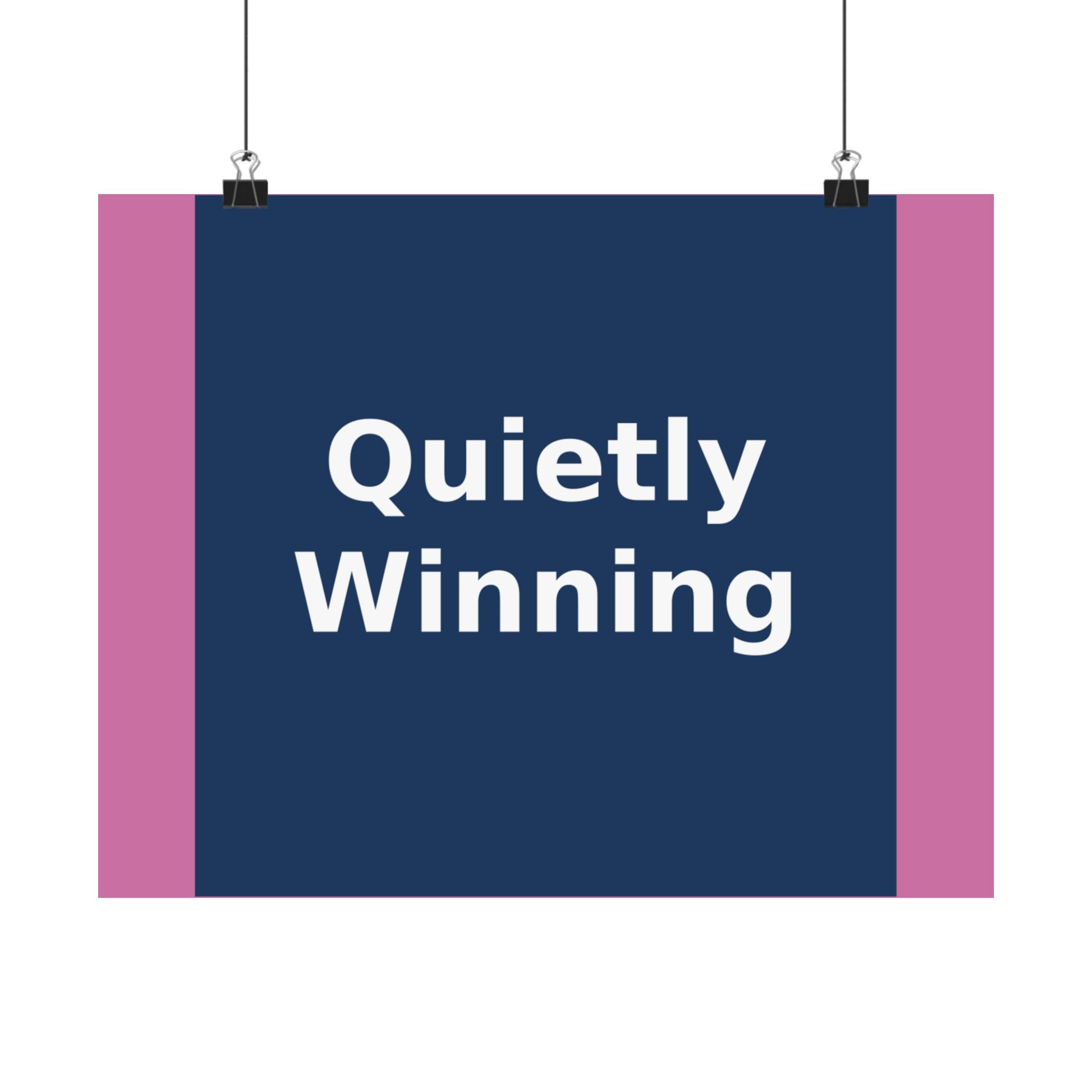 Quietly Winning - KayKay Poster