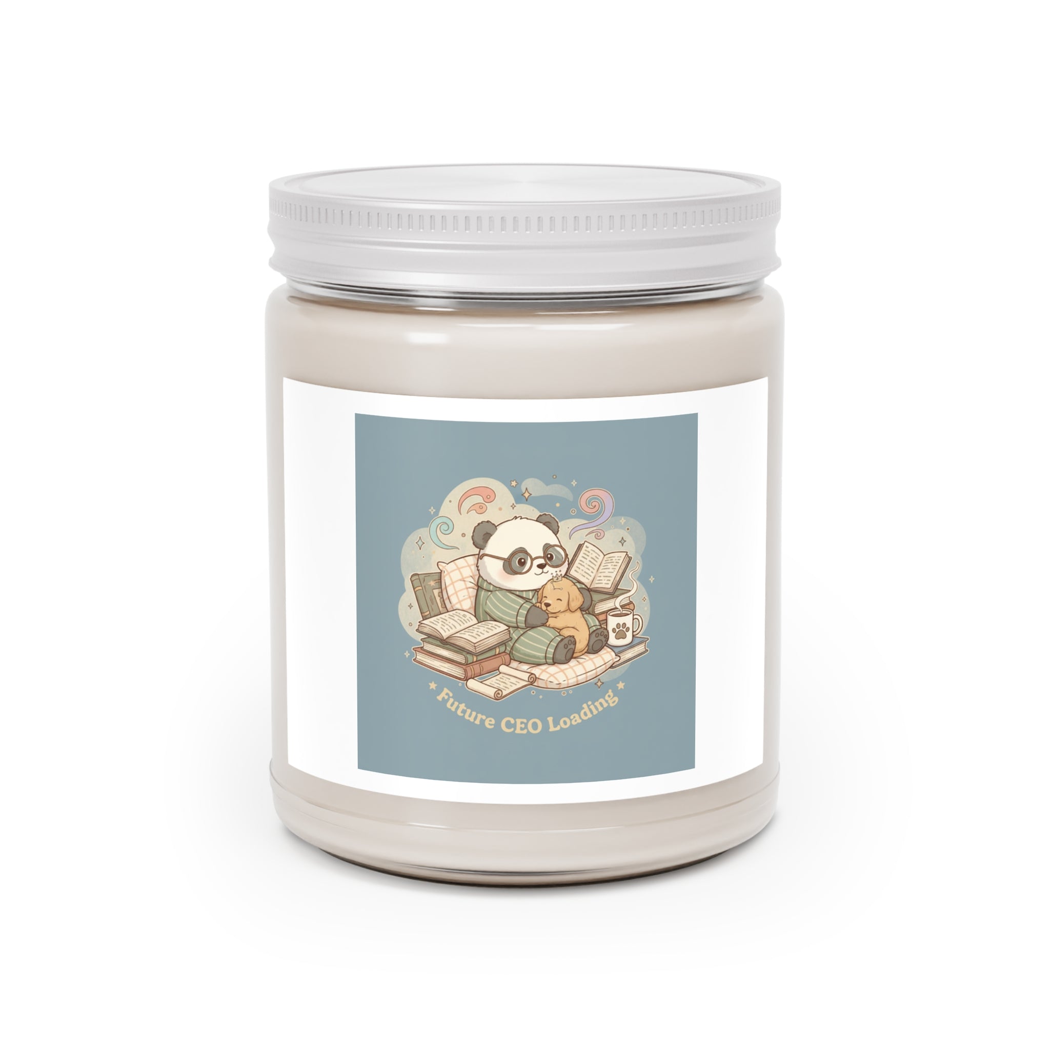 Future CEO Loading Panda, dog Scented Candle