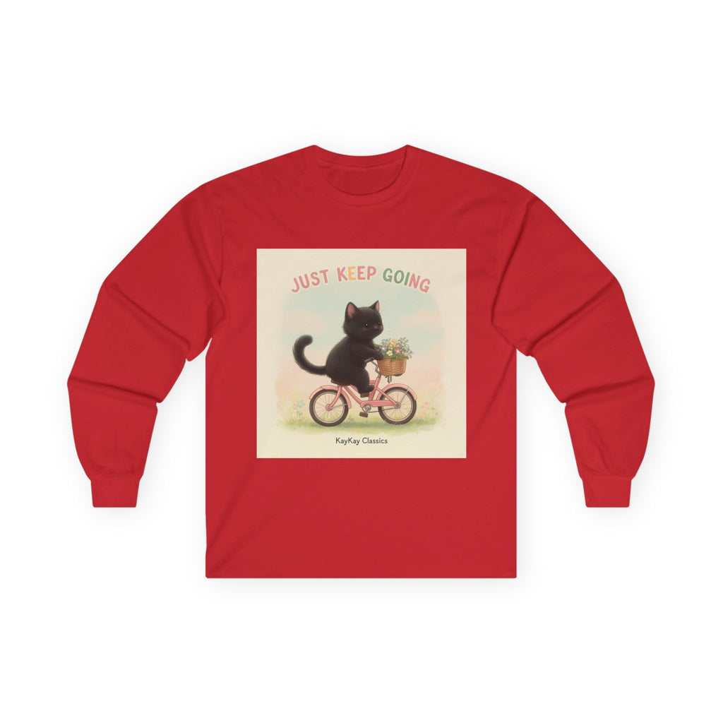 JUST KEEP GOING Long Sleeve Tee