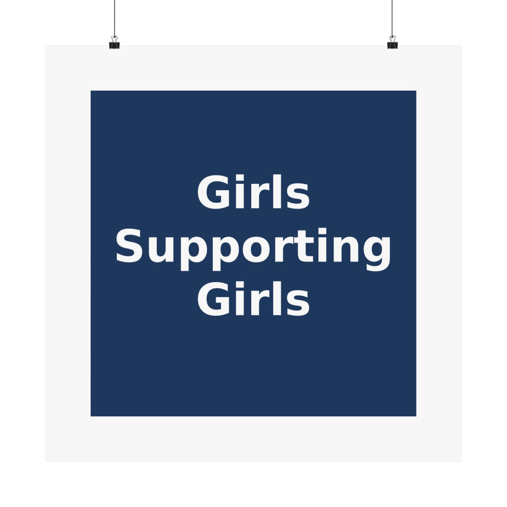 Girls Supporting Girls - KayKay Poster