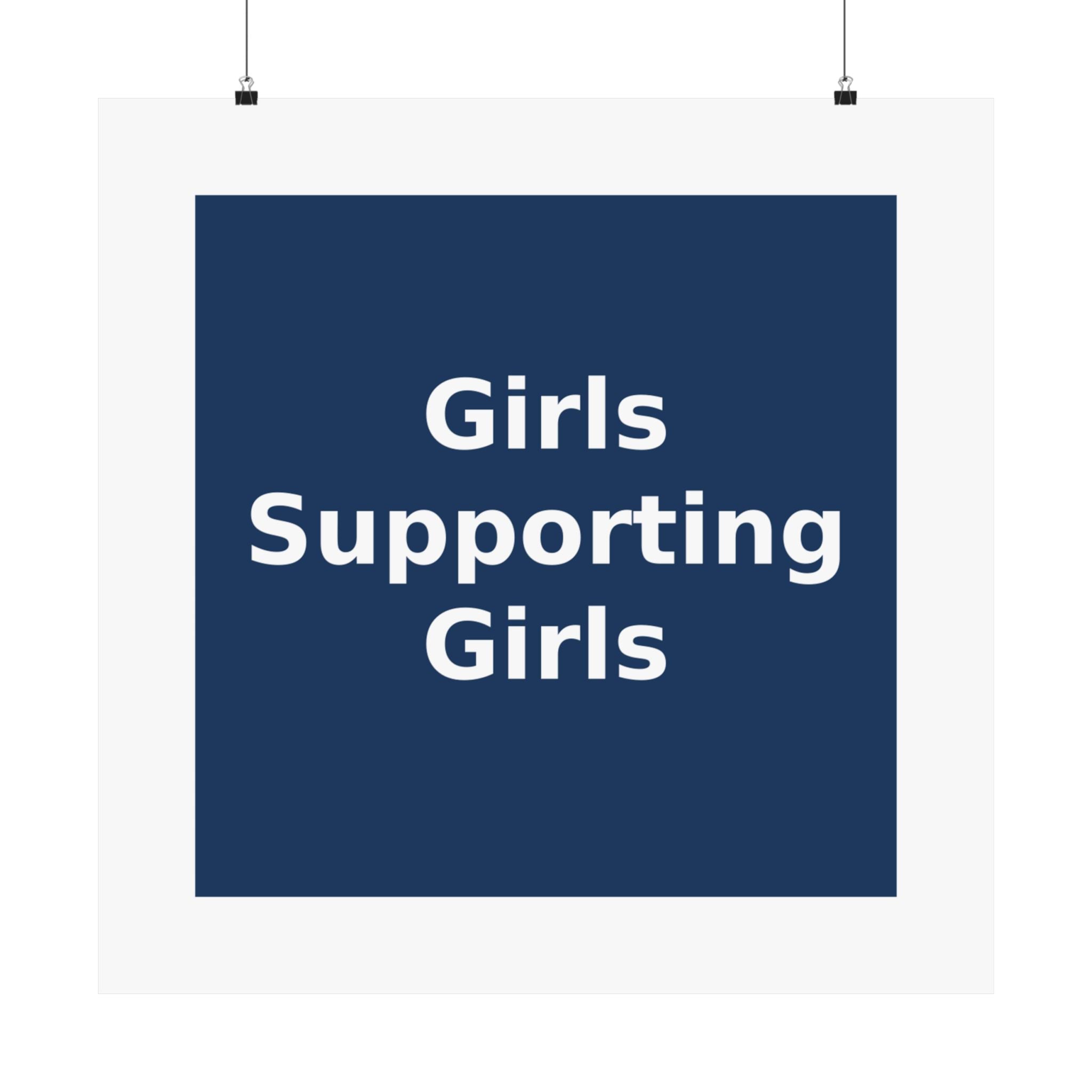 Girls Supporting Girls - KayKay Poster