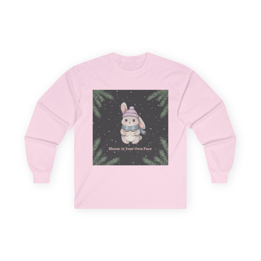 Bunny Long Sleeve Tee – Bloom at Your Own Pace