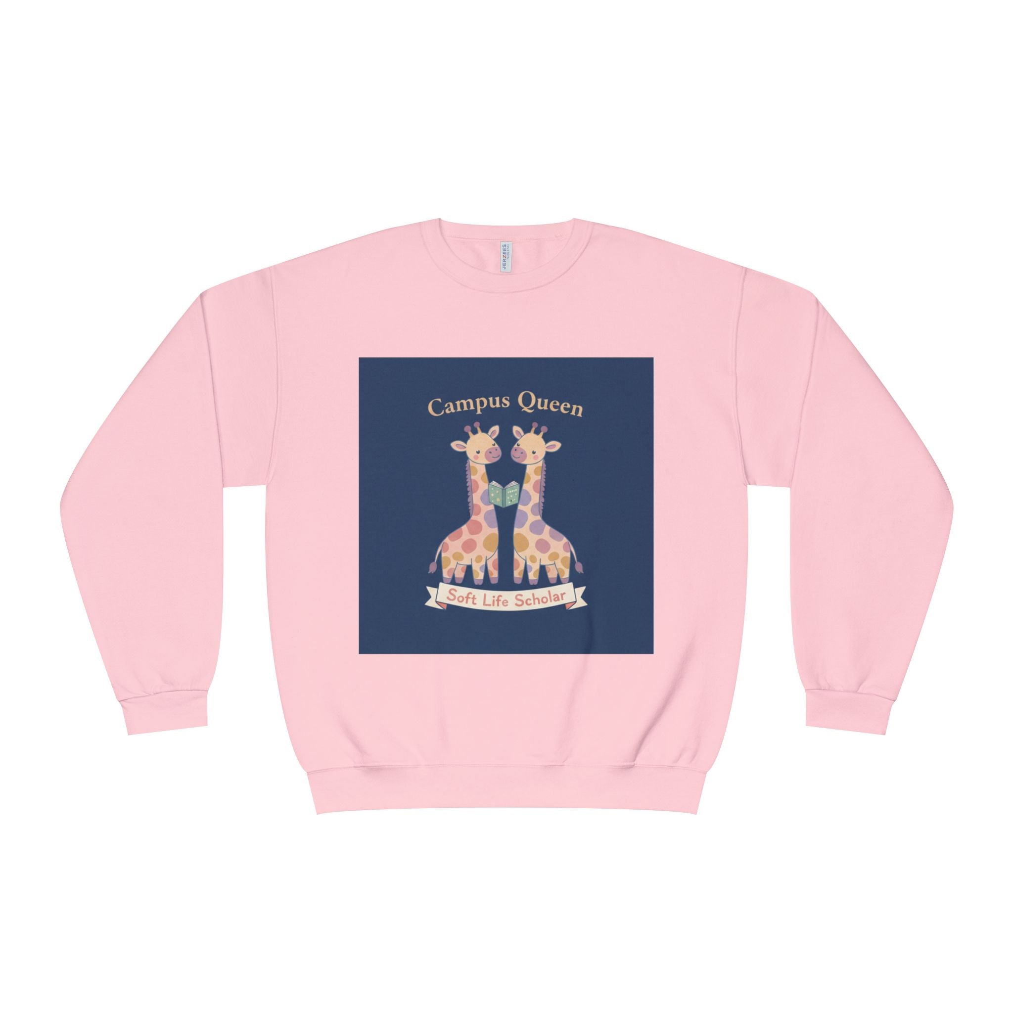 Giraffes Crewneck Sweatshirt – Campus Queen Soft Life Scholar