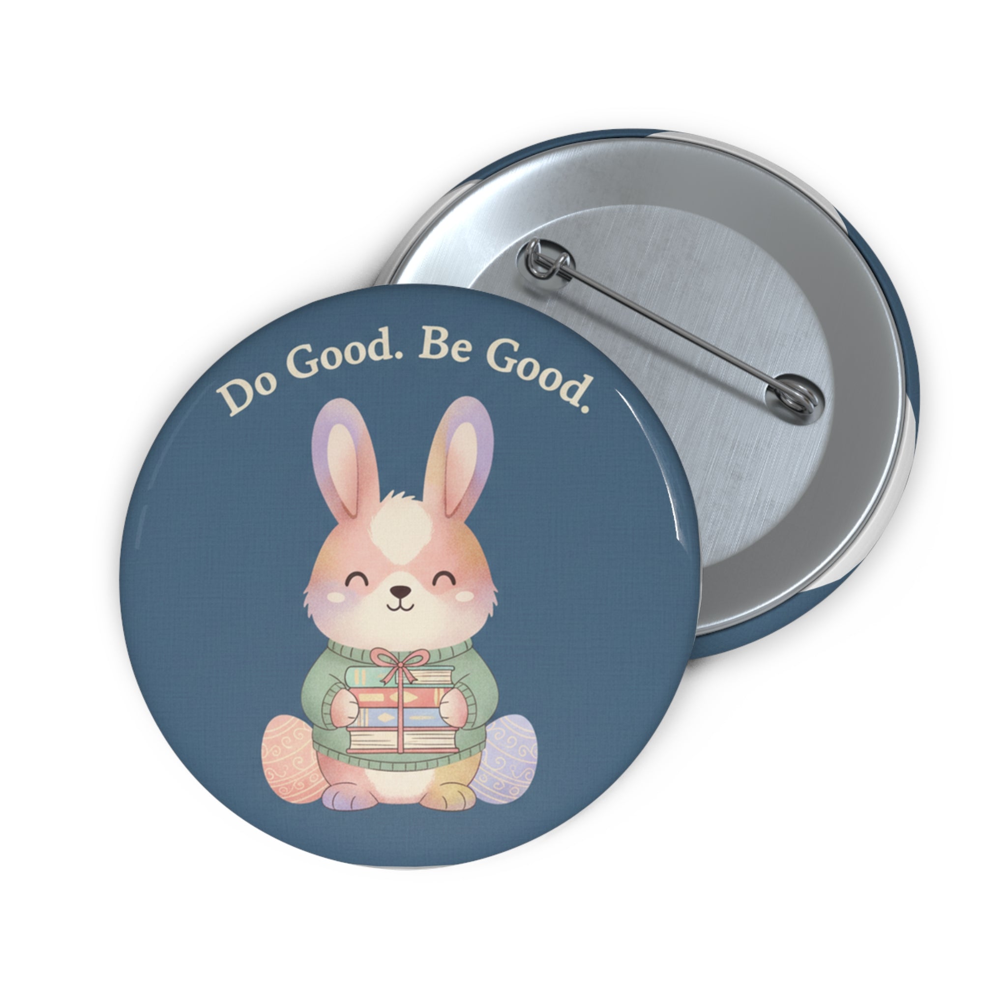 Bunny Pin Button – Do Good Be Good