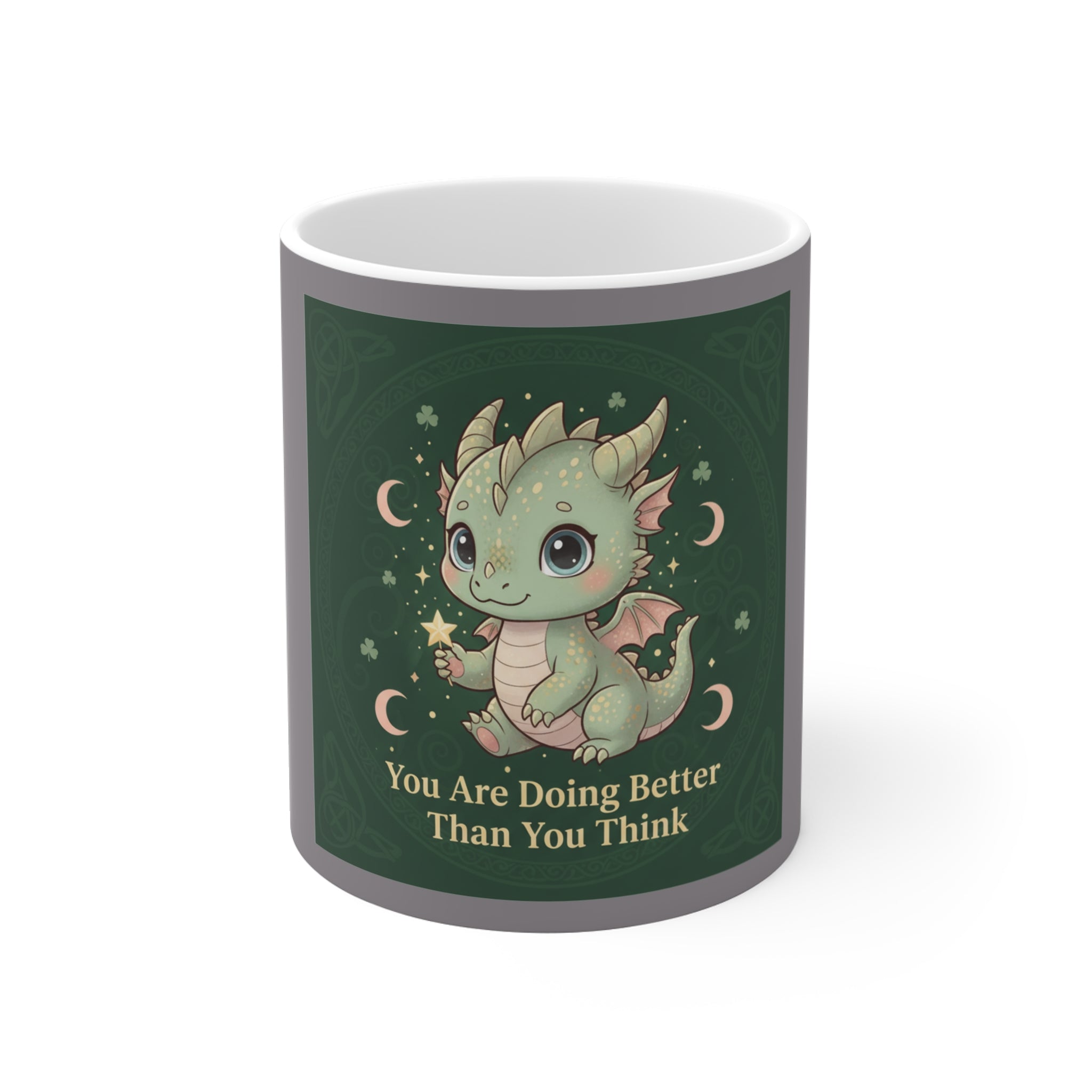 Dragon Mug 11oz – You Are Doing Better Than You Think