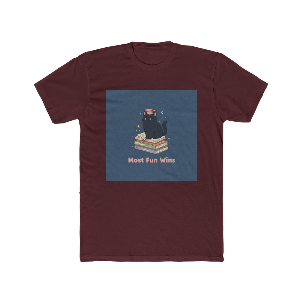 Black Cat Unisex Tee – Most Fun Wins
