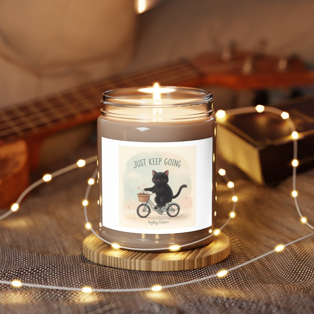 JUST KEEP GOING Cat Scented Candle