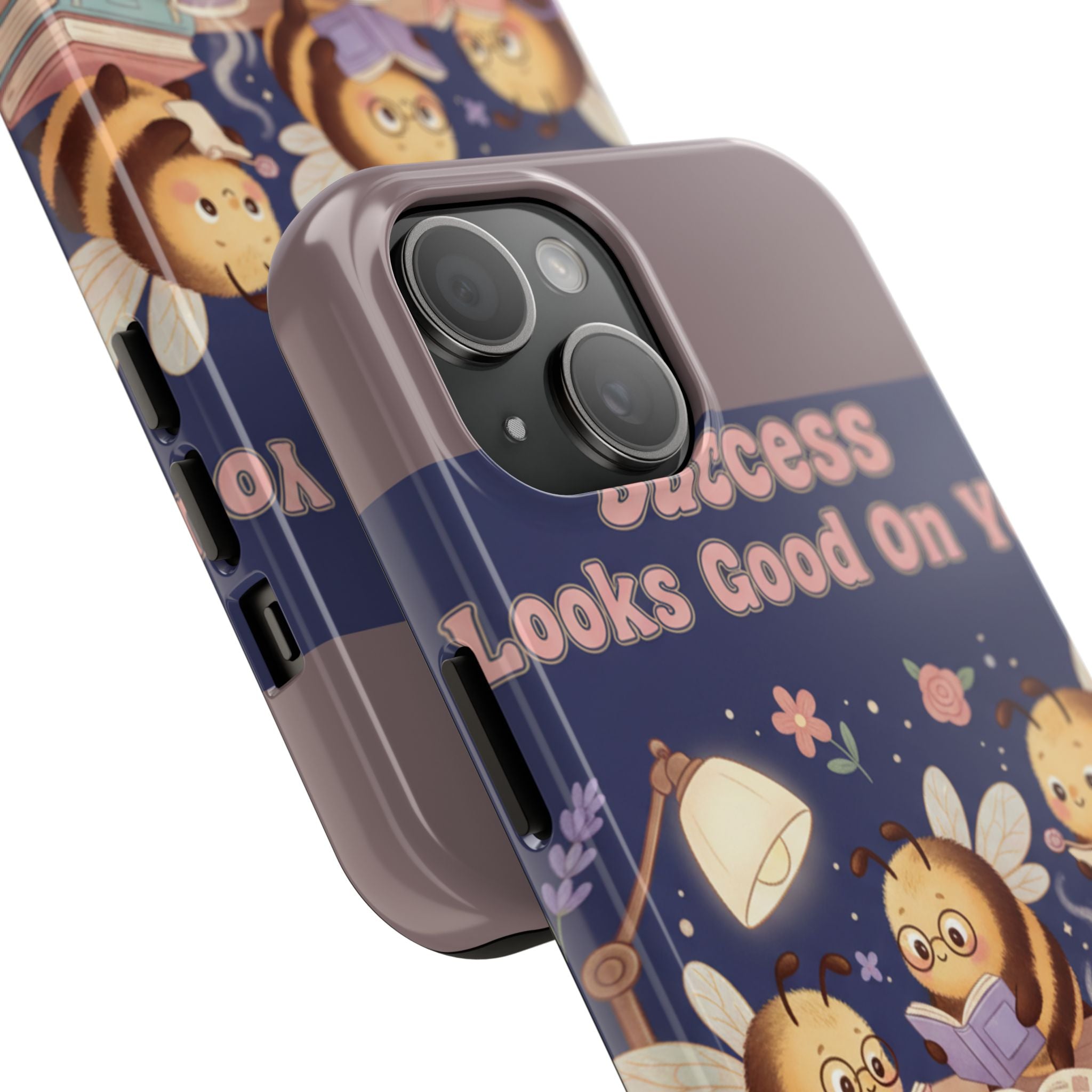 Honeybees Tough Phone Case – Success Looks Good on You