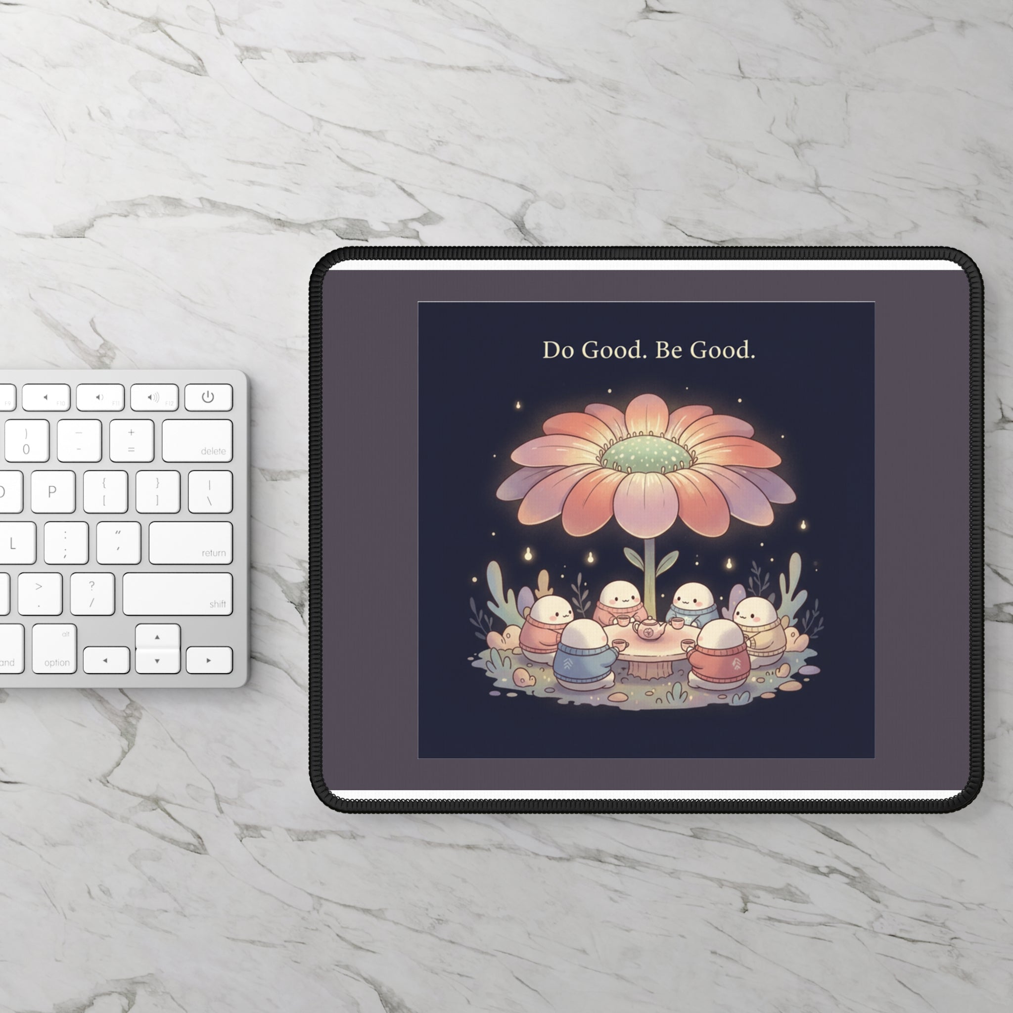 Tiny Chibi Creatures Mouse Pad – Do Good Be Good