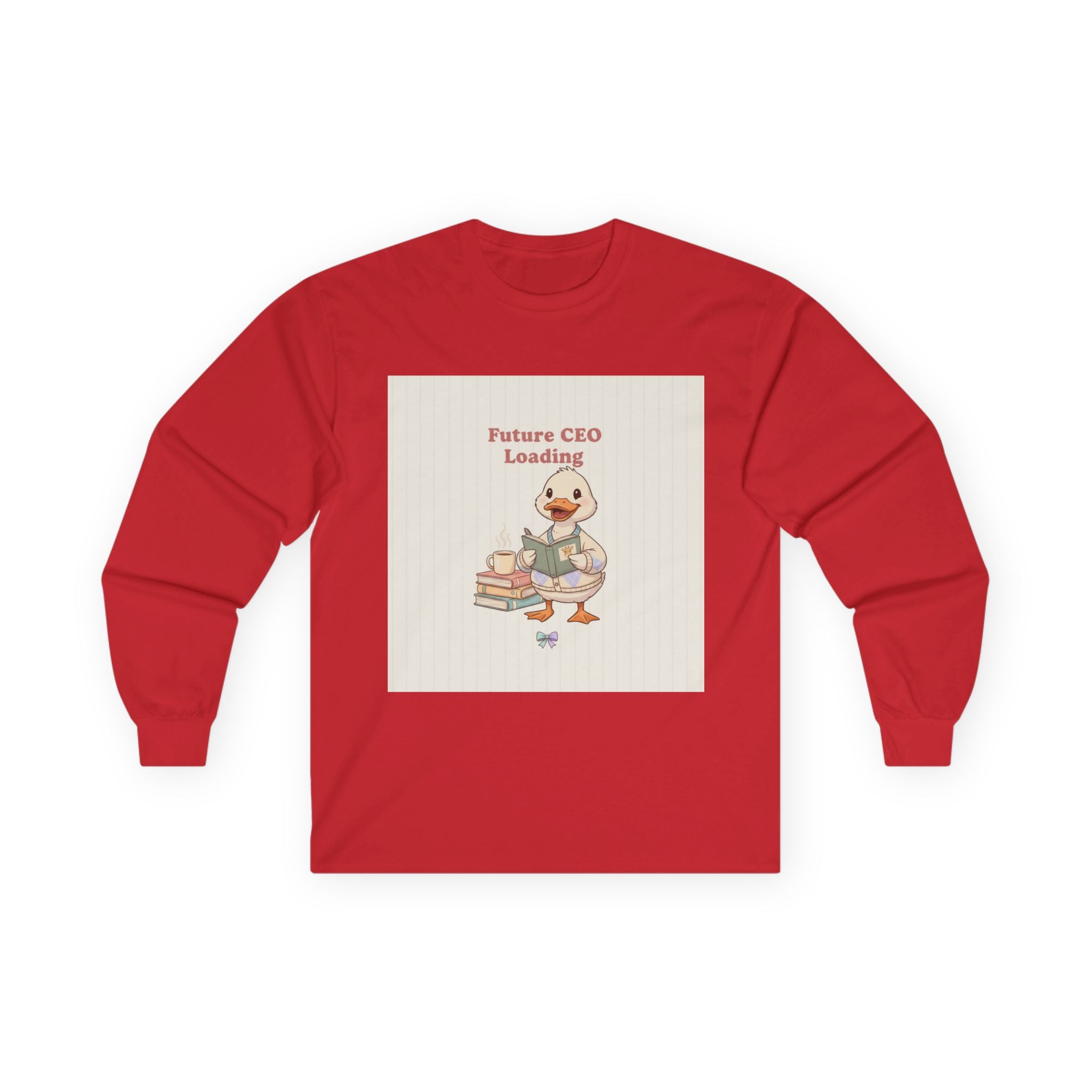 Future CEO Loading Duck Long Sleeve Tee