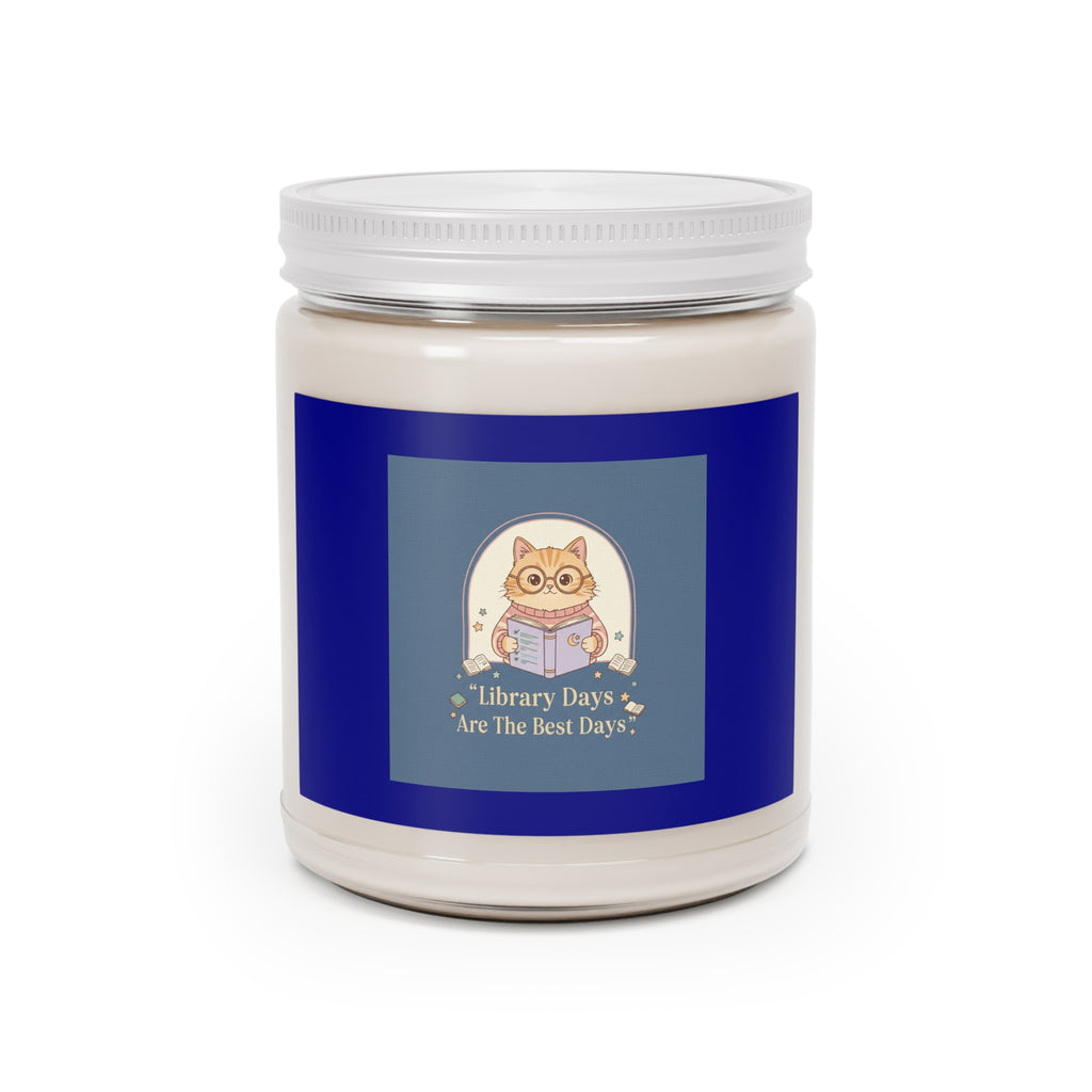 Cat Scented Candle – Library Days Are the Best Days