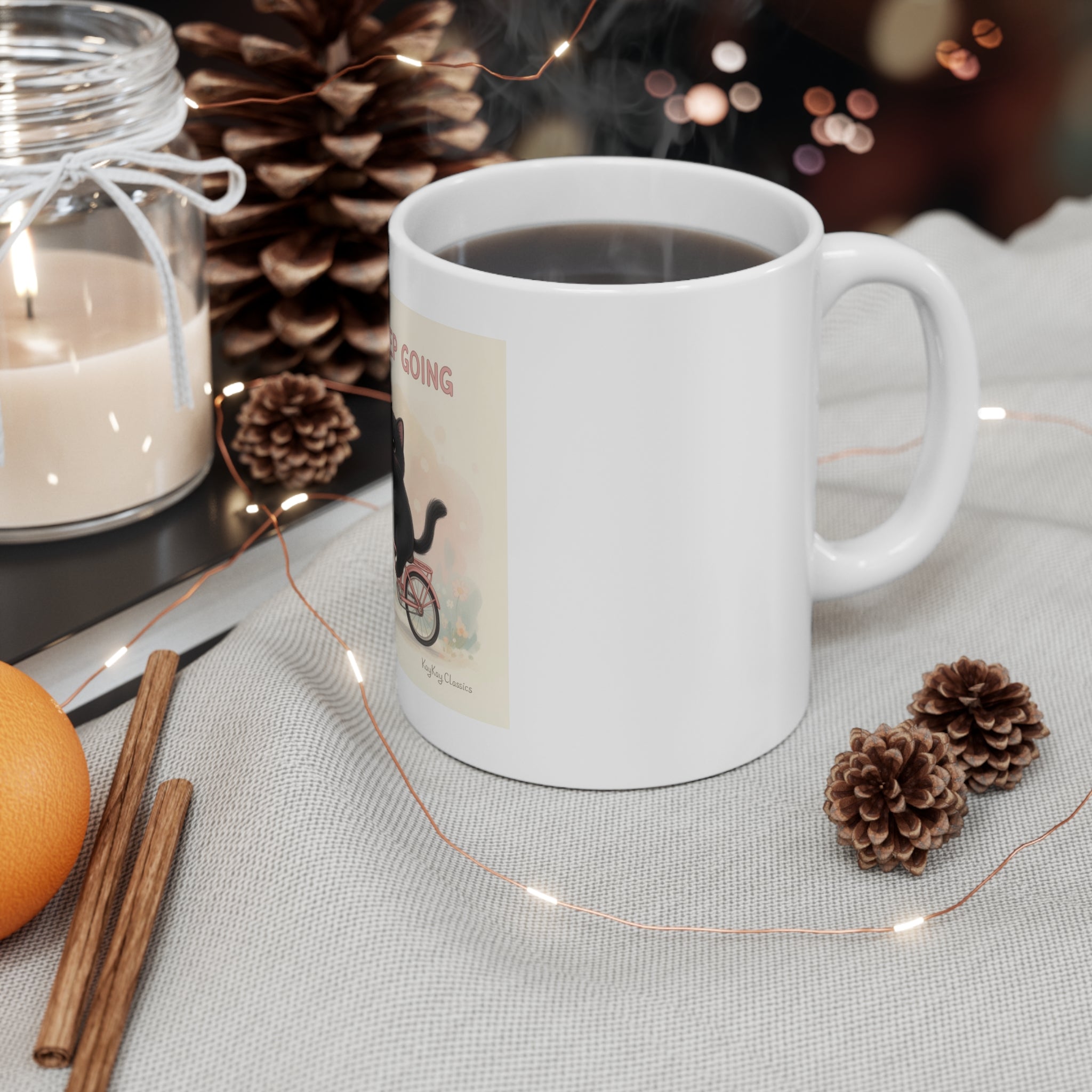 JUST KEEP GOING Mug 11oz