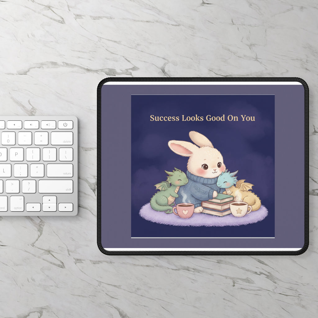 Bunny Mouse Pad – Success Looks Good on You