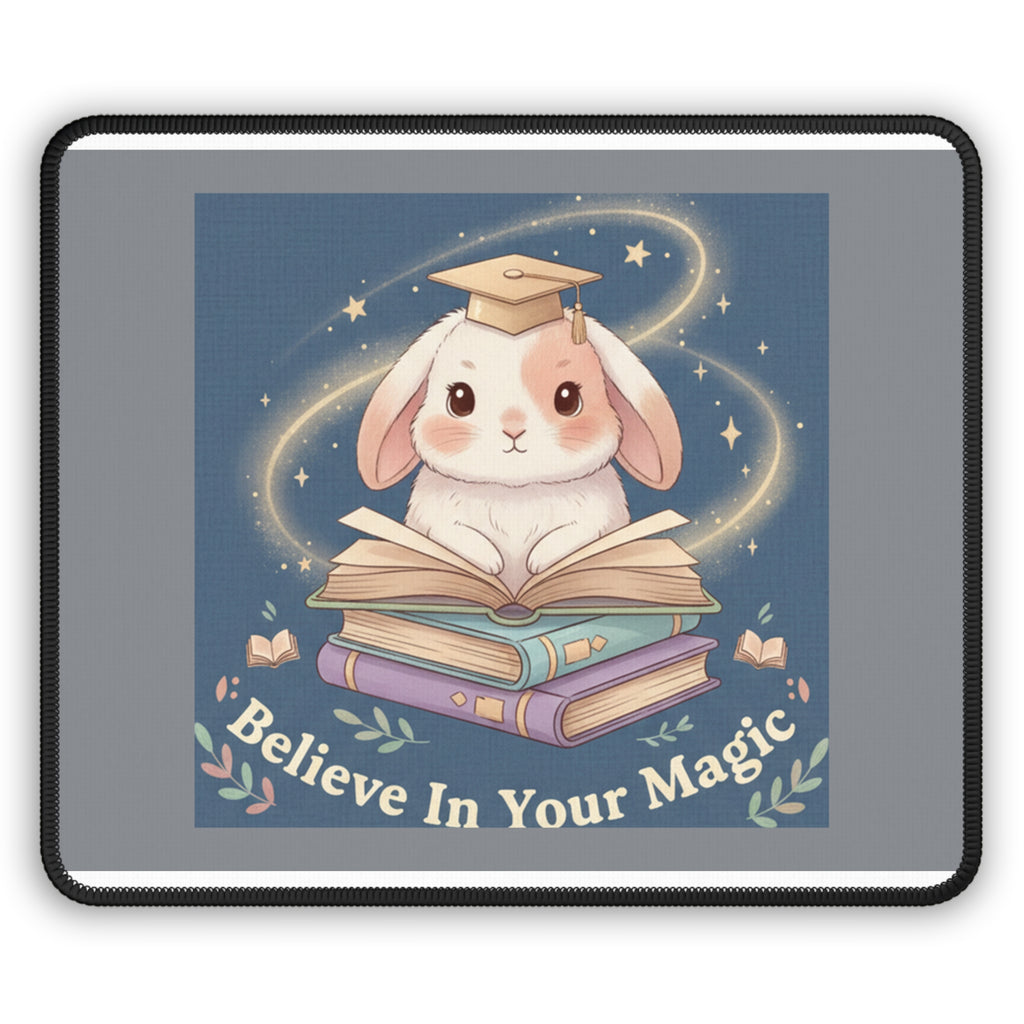 Bunny Mouse Pad – Believe in Your Magic