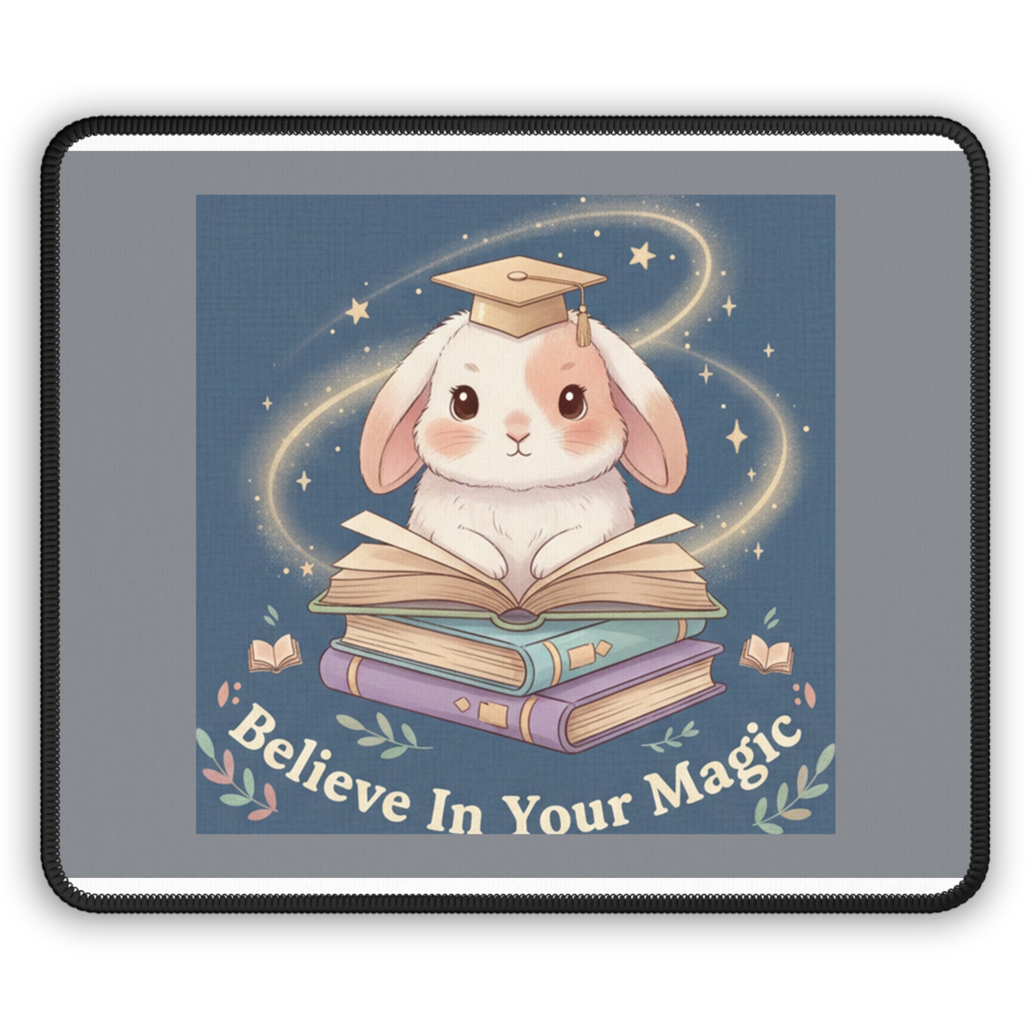 Bunny Mouse Pad – Believe in Your Magic