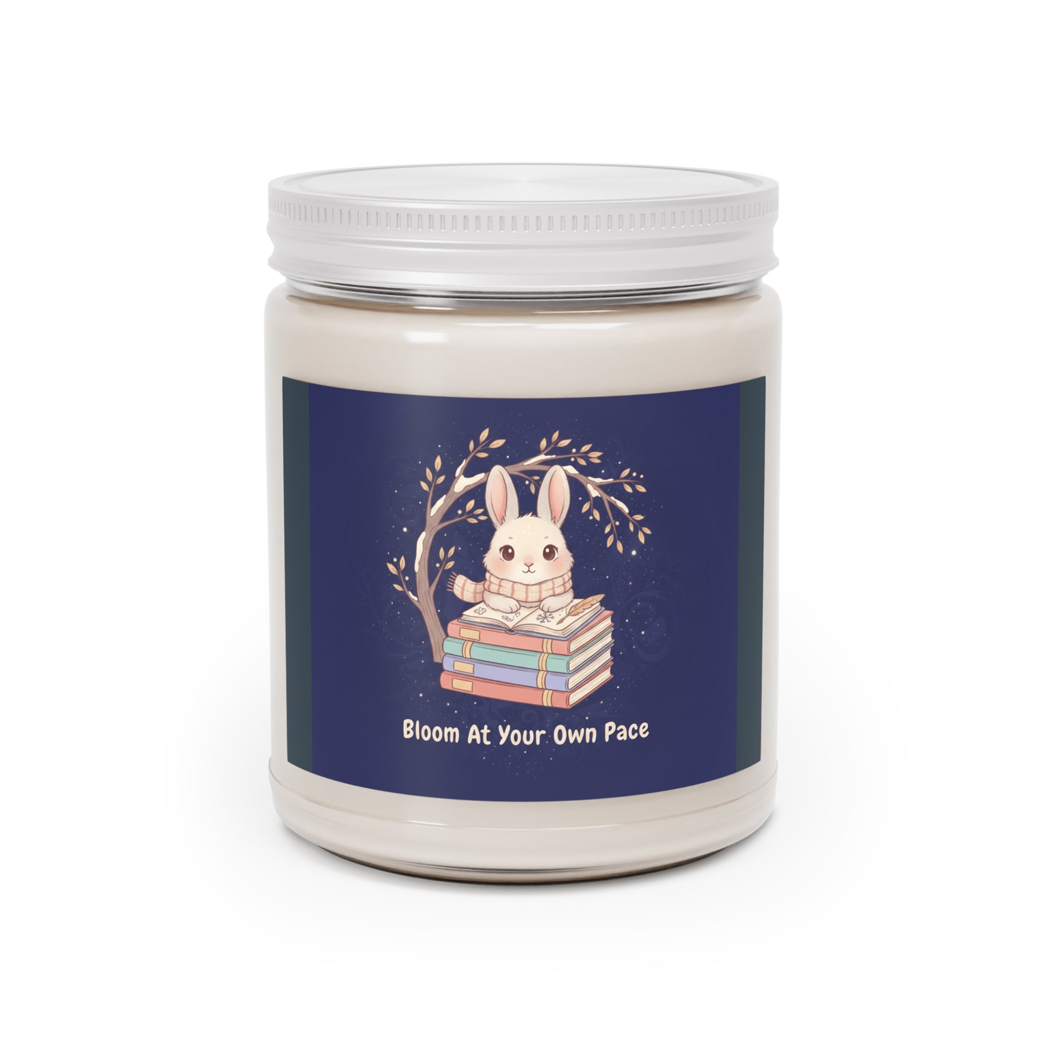 Rabbit Scented Candle – Bloom at Your Own Pace