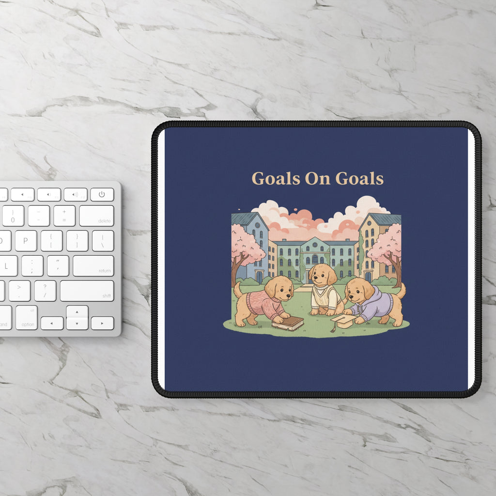 Goals on Goals Mouse Pad – Room Decor