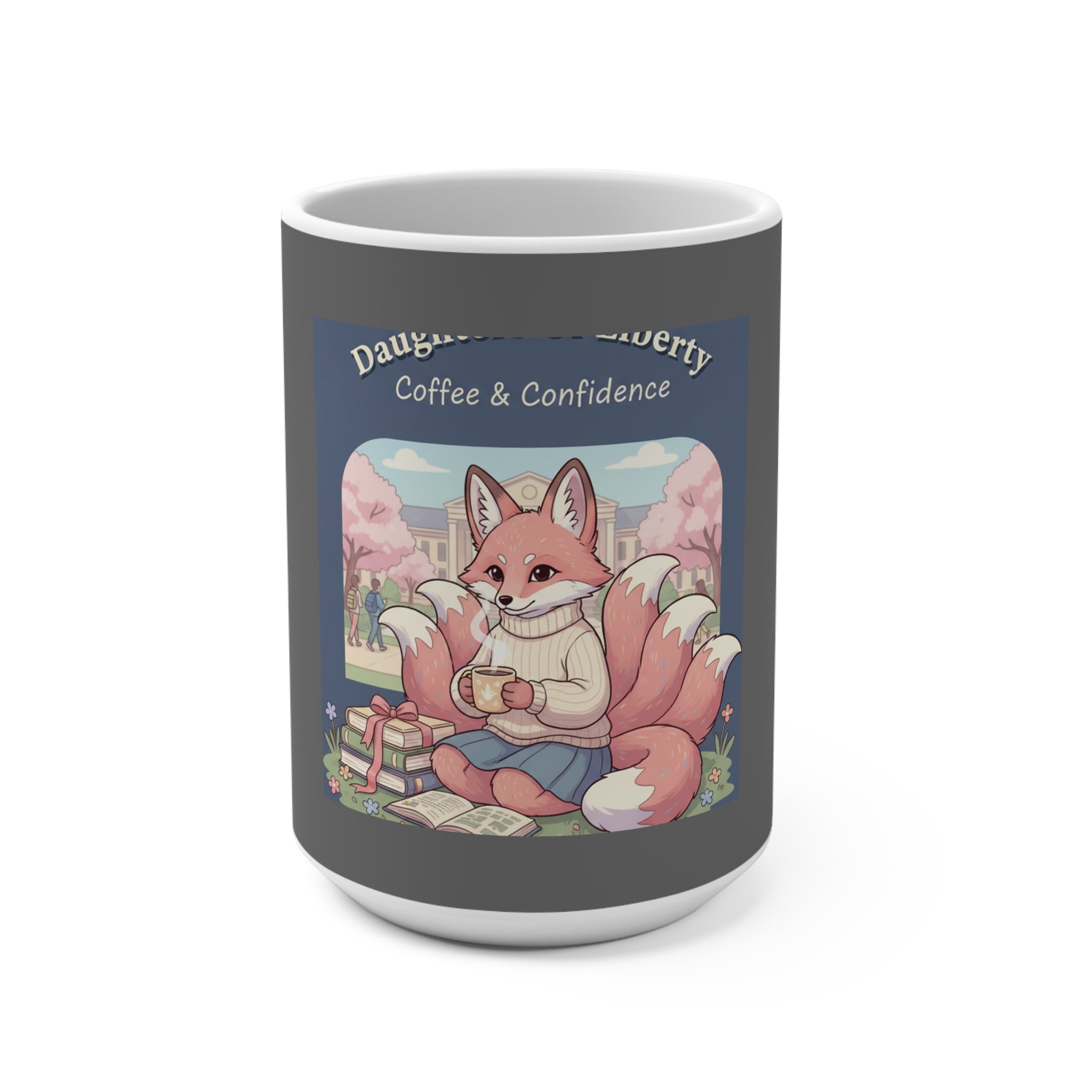 Kitsune Mug 15oz – Daughters of Liberty